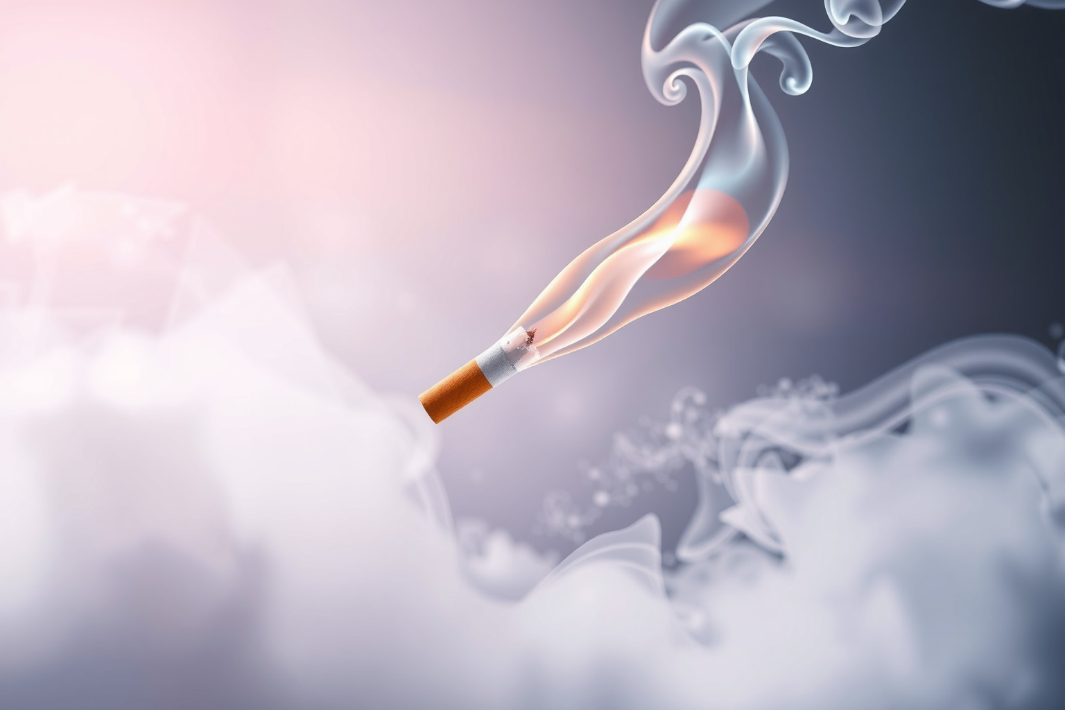 Az eldobott cigaretta az önuralom és szabadság szimbóluma.