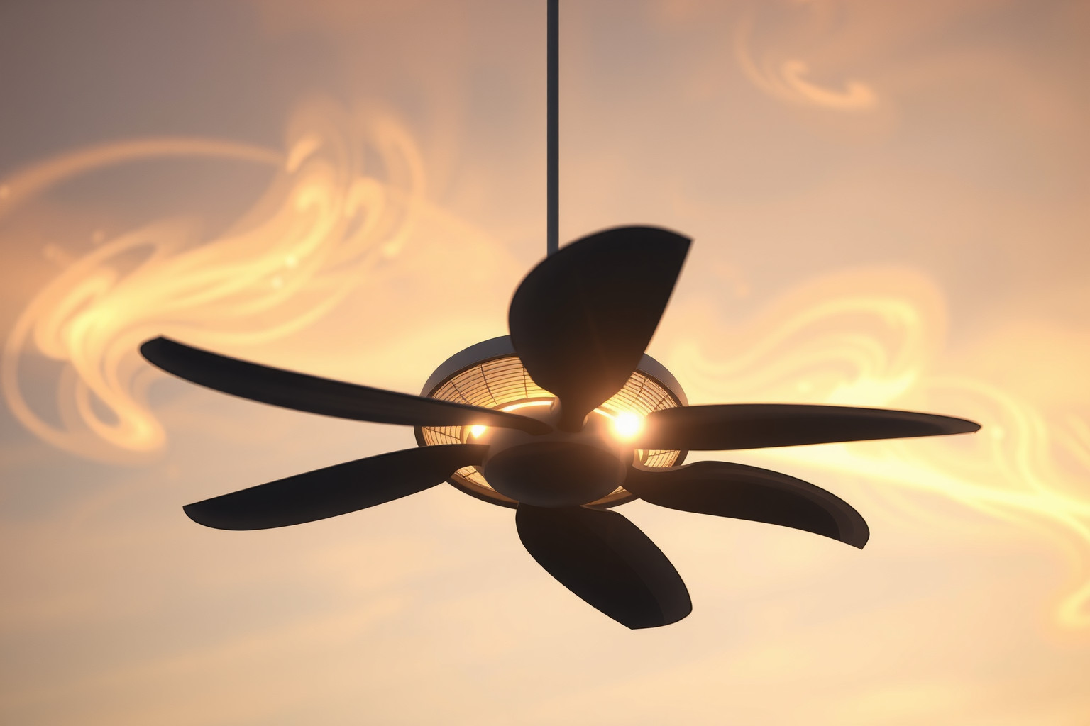 A 23. napelemes ventilátor álomban a megújuló energia szimbolikája.