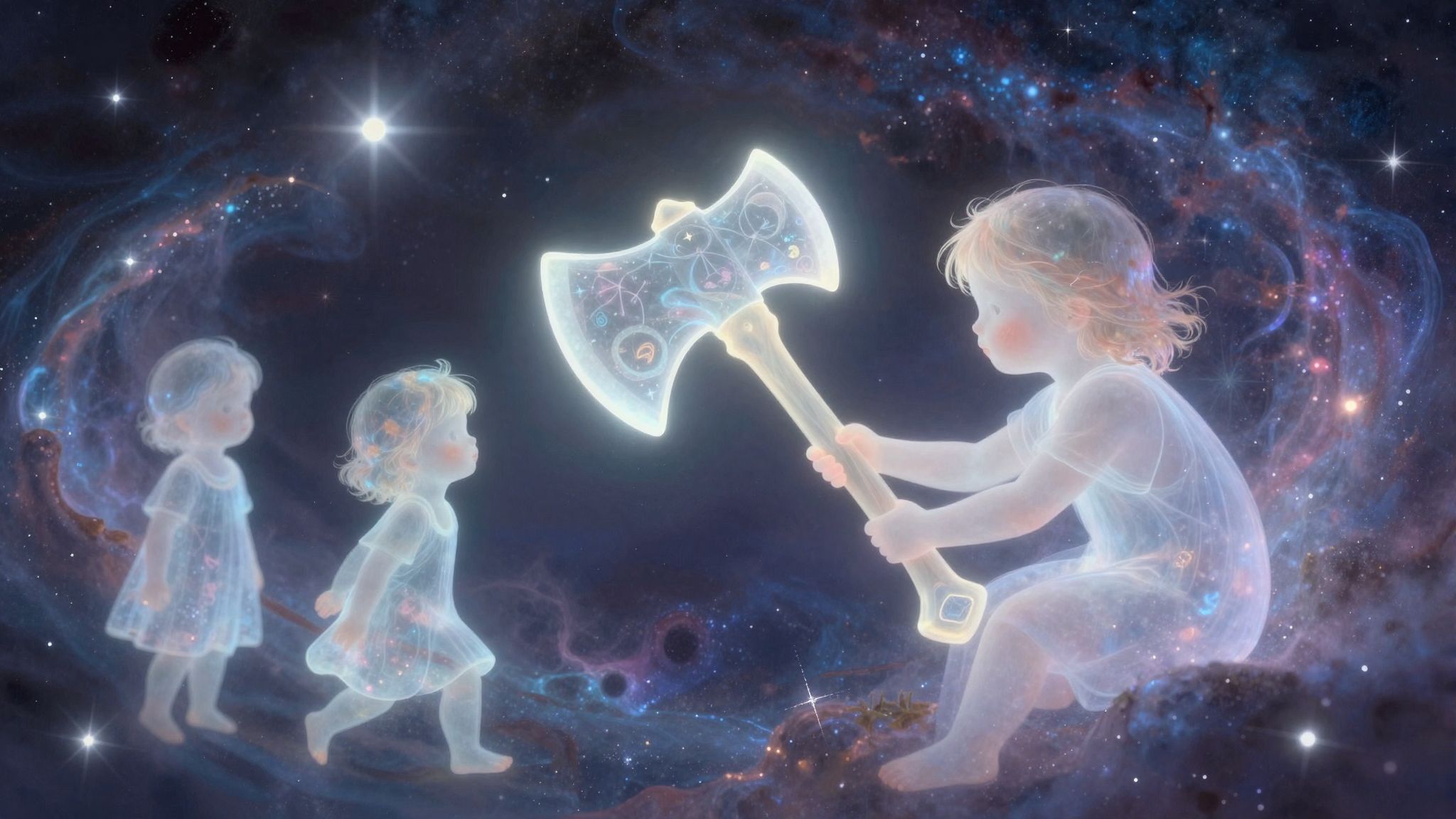 Az 18. fejsze az álomban gyakran a gyermekek védelmét jelzi.