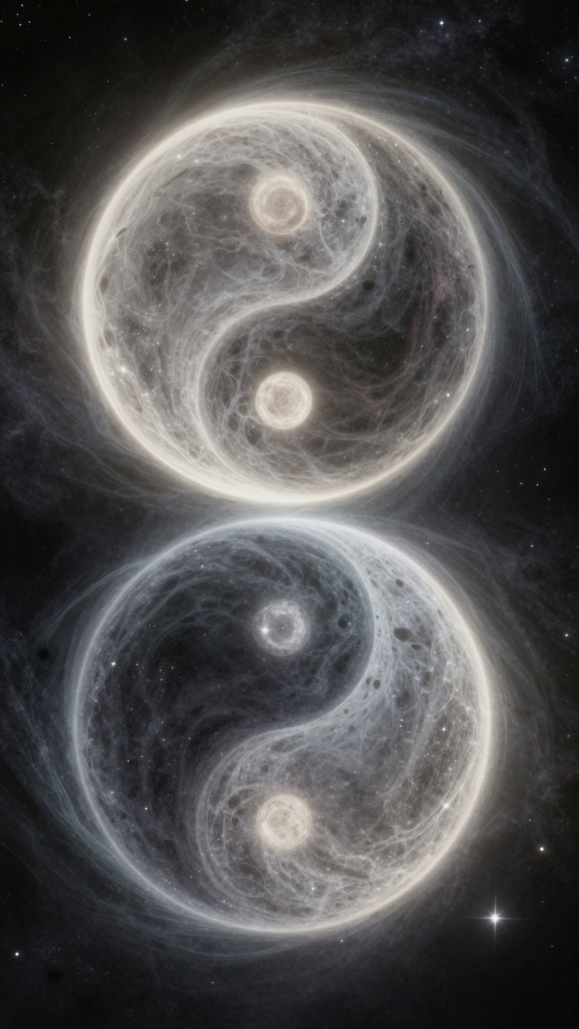 A jin-jang álom harmonikus ellentétek egyensúlyát jelzi.