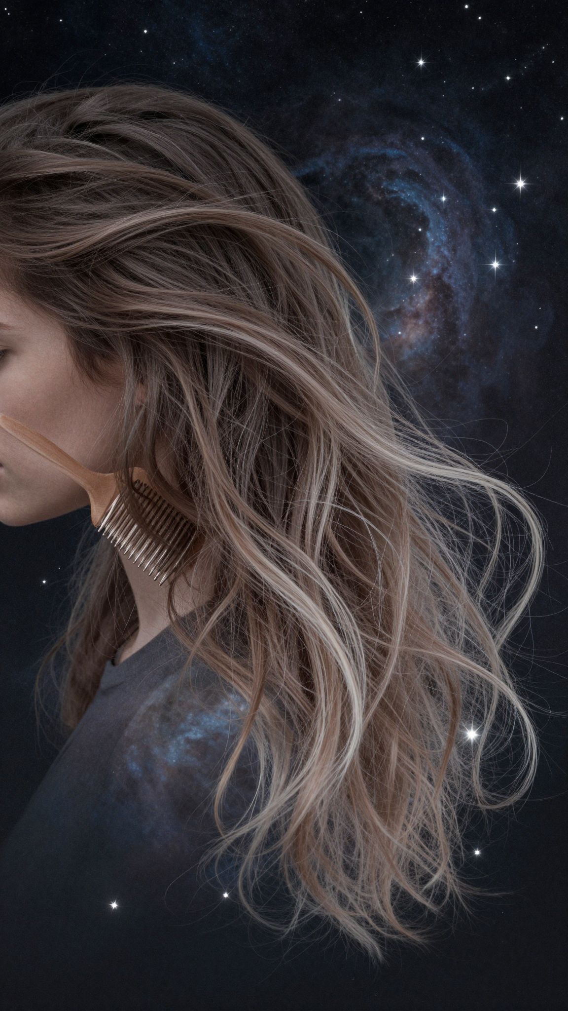 A haj fésülése álomban az önmagunk rendezését jelzi.