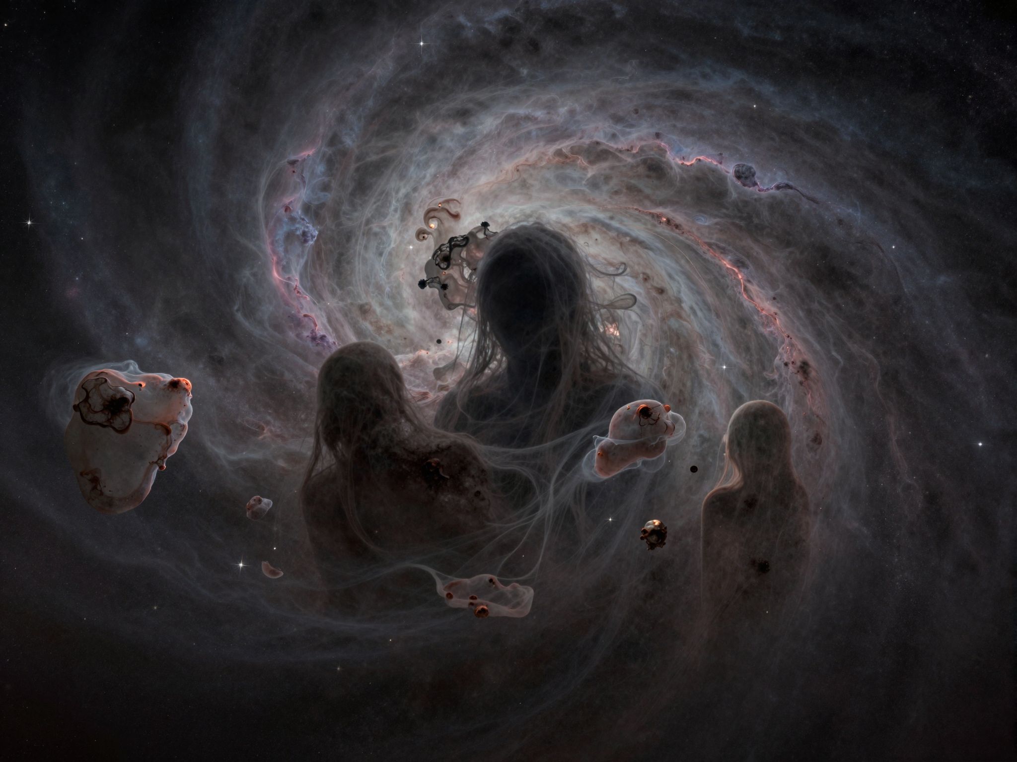 A sötétség az ismeretlen és elfojtott tudattalan jelképe.