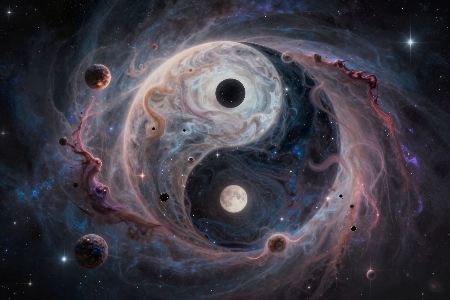 Álom: a jin-jang egyensúly felbomlása belső konfliktust jelez.