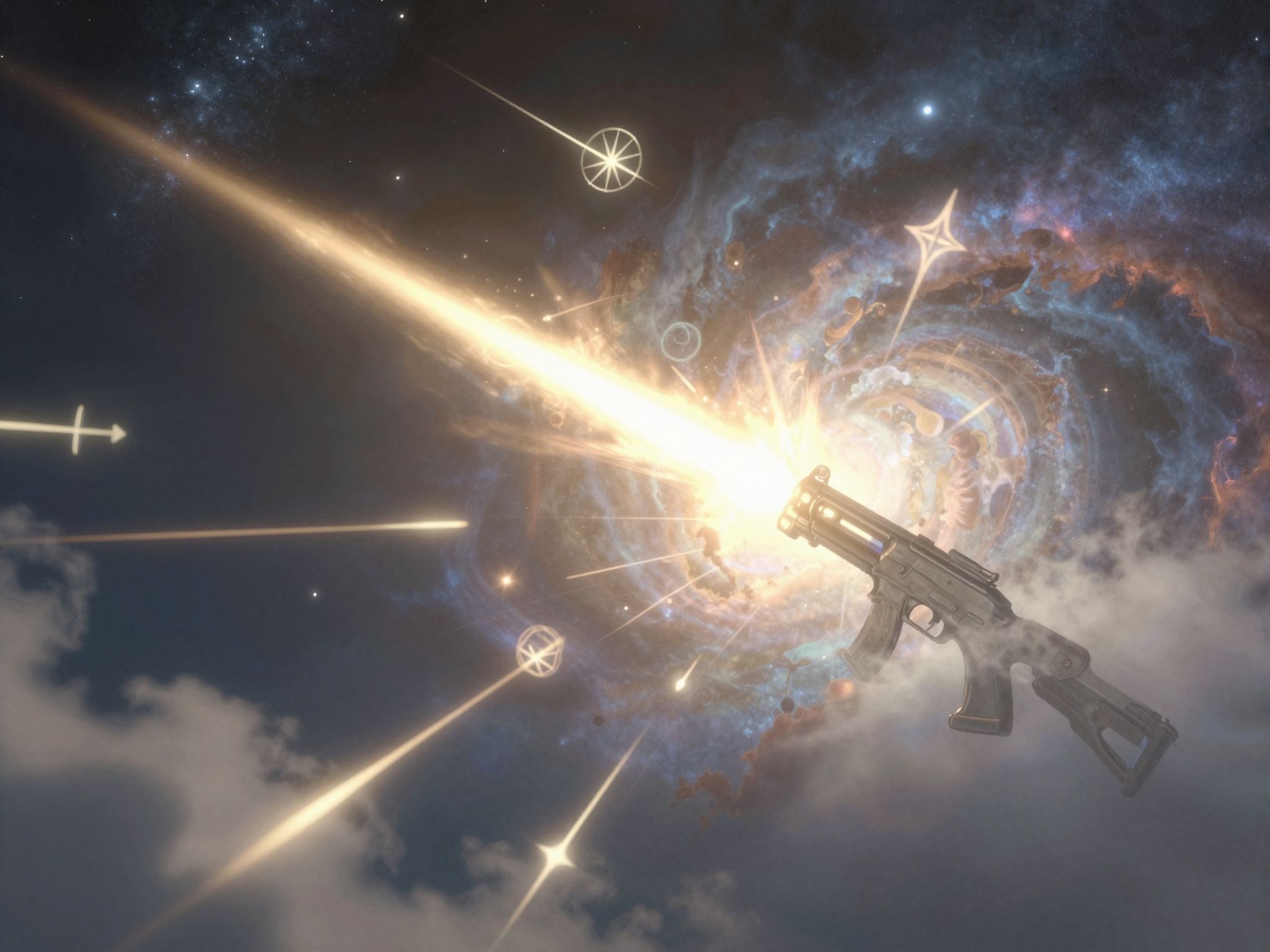 Álomfegyver lövése a belső feszültség oldódását jelzi.