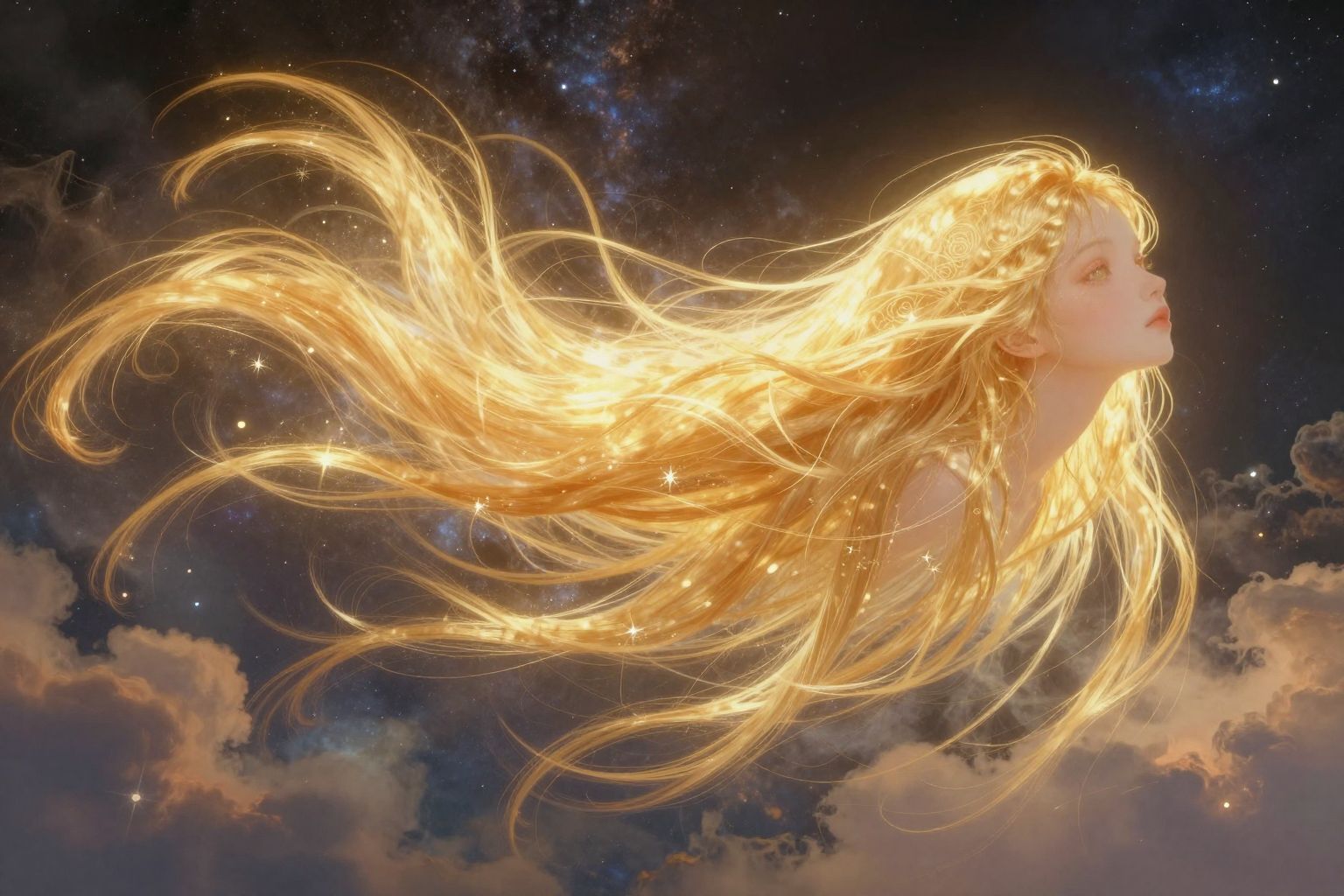 A hosszú, szőke haj álmokban a tiszta optimizmust jelképezi.