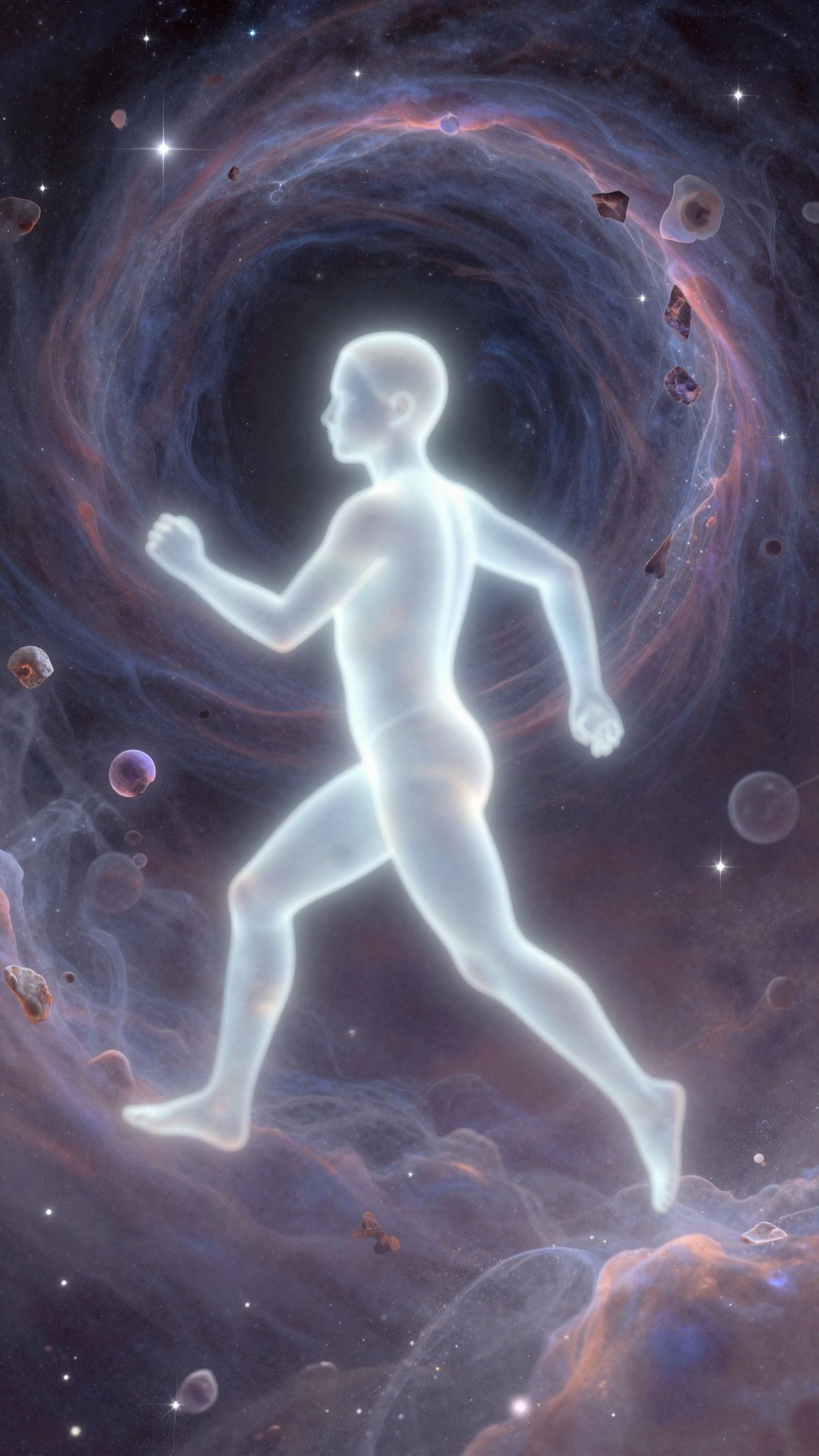 A nyilvános meztelenség futás közben a szorongás jele.