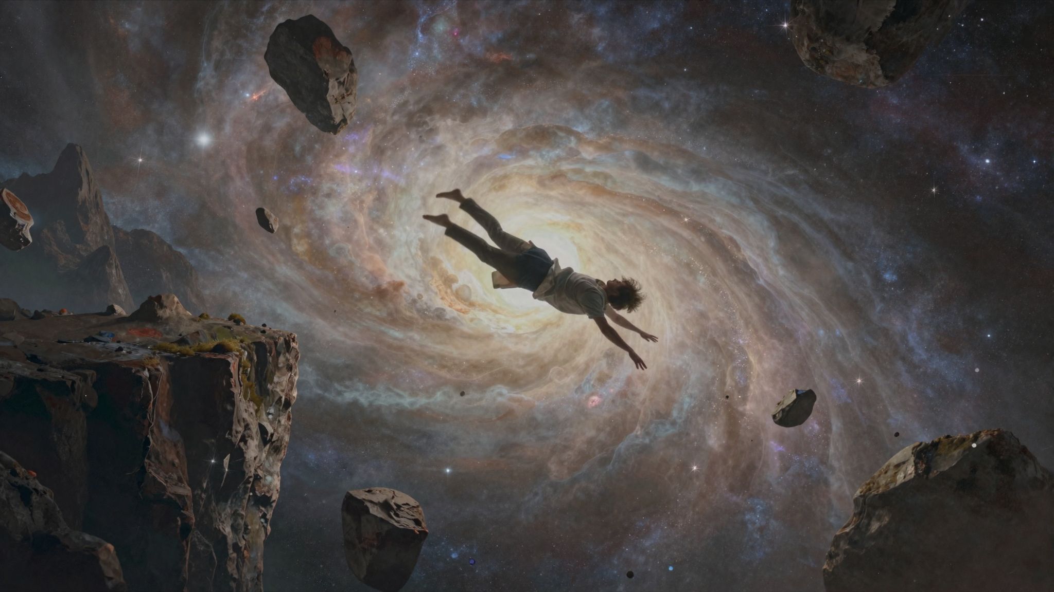 A 8. szikláról való leesés az élet akadályaira utal.