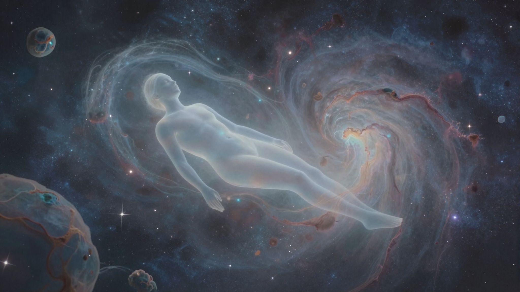 Az álombeli visszavonulás a belső béke keresését jelzi.