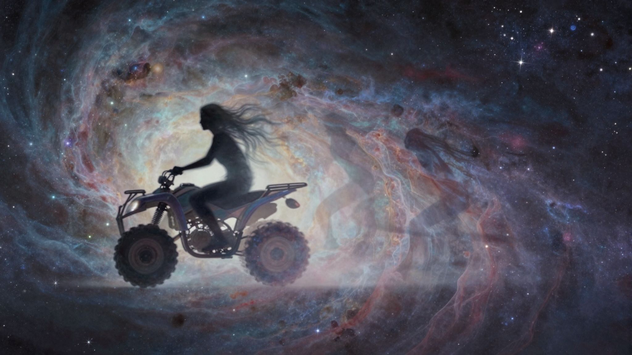 Az üldözés quaddal az álomban a stresszt szimbolizálja.