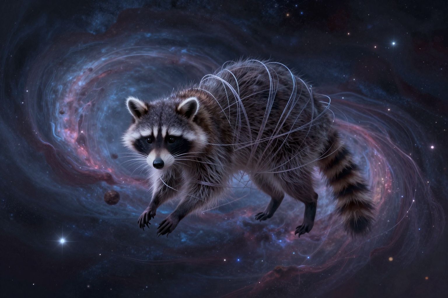 Az elfogott mosómedve az önkorlátozás szimbóluma lehet.