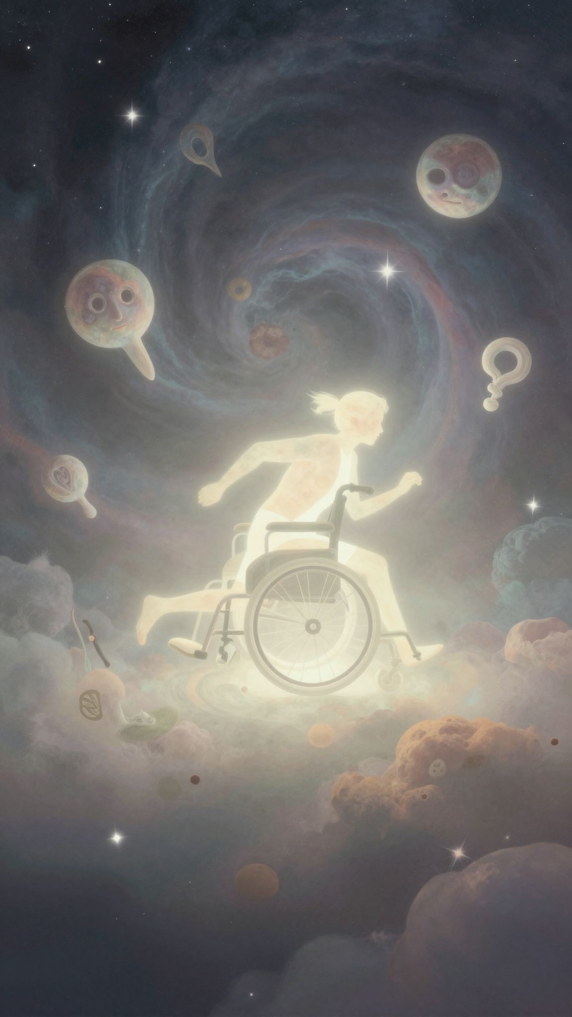 Álomban kerekesszékkel menekülni a felelősség elkerülését jelzi.