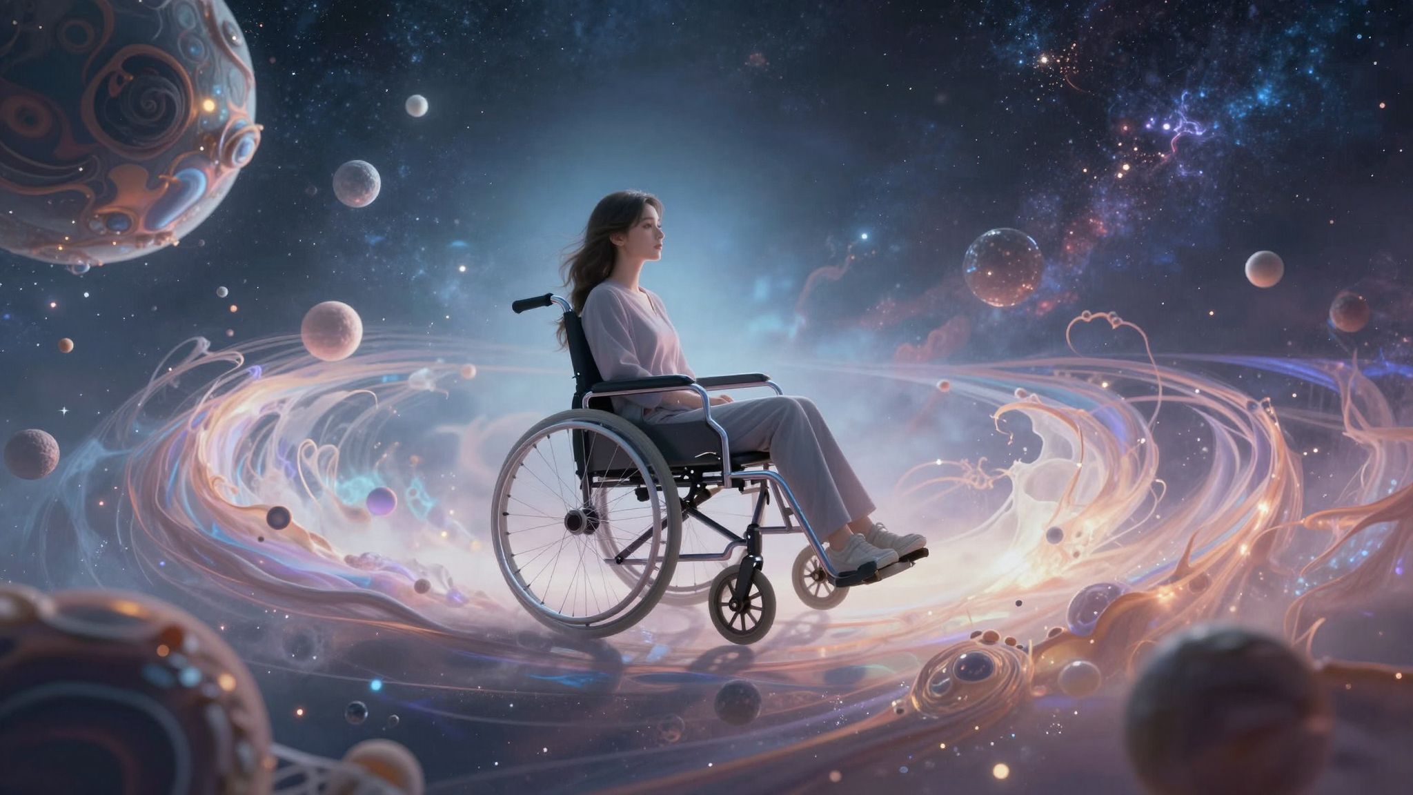 A kerekesszék siklása álomban a szabadság vágyát jelzi.