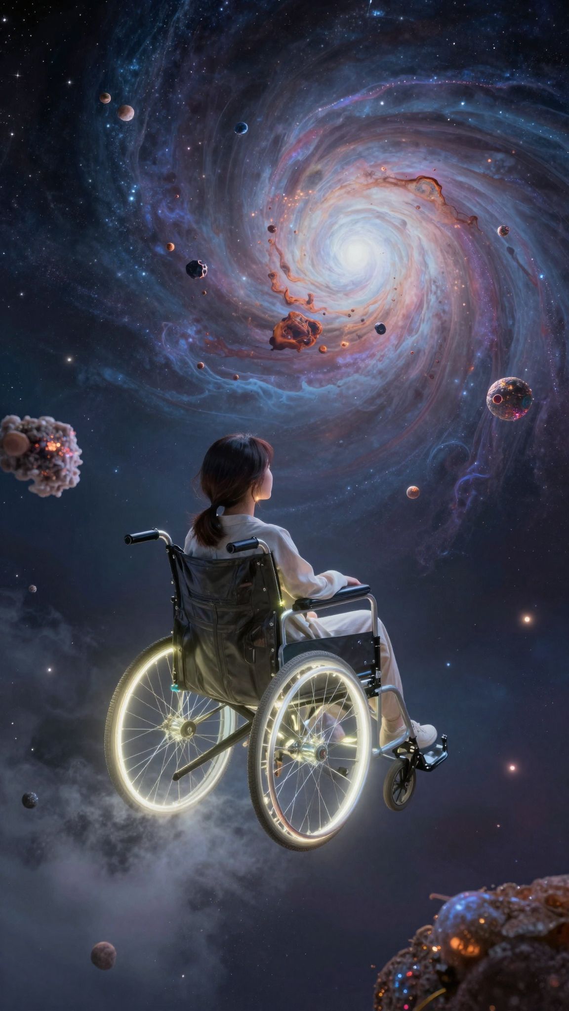 A kerekesszékkel álmodni az akadályok leküzdését jelzi.