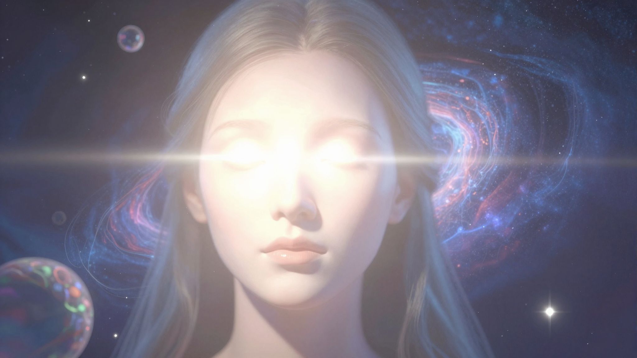 Álom: vakító fény korlátozza a tudat ébredését.