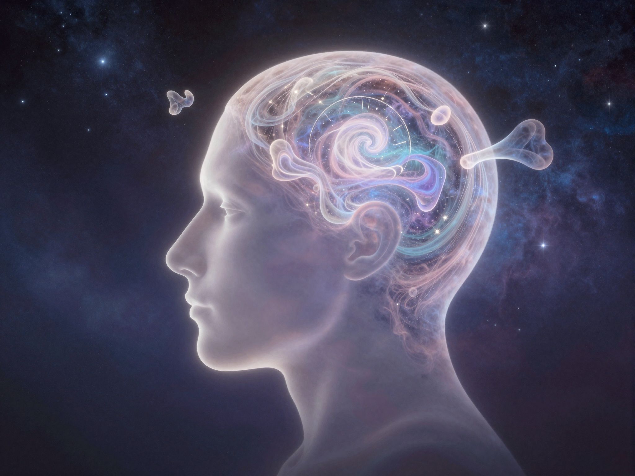 Álombeli fejfájás a nehéz döntések stresszét jelzi.