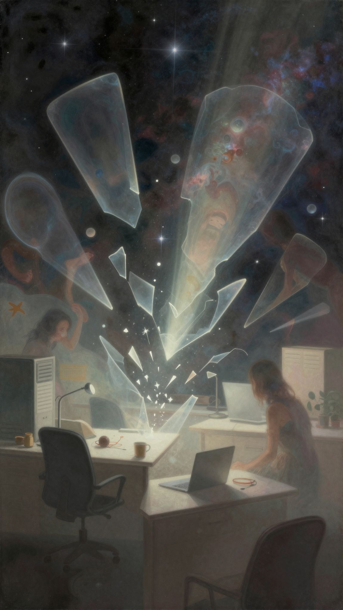 A munkahelyi betörés álma anyagi veszteségre figyelmeztet.