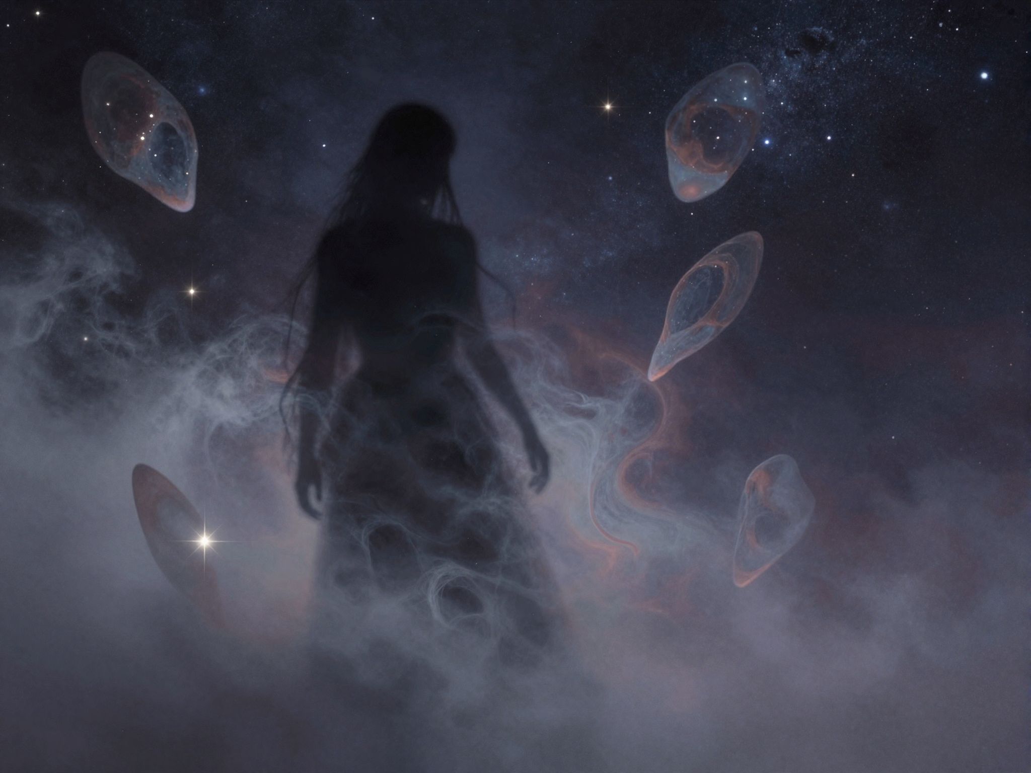 A sötét alak gyakran a tudattalan félelmeink megtestesítője.