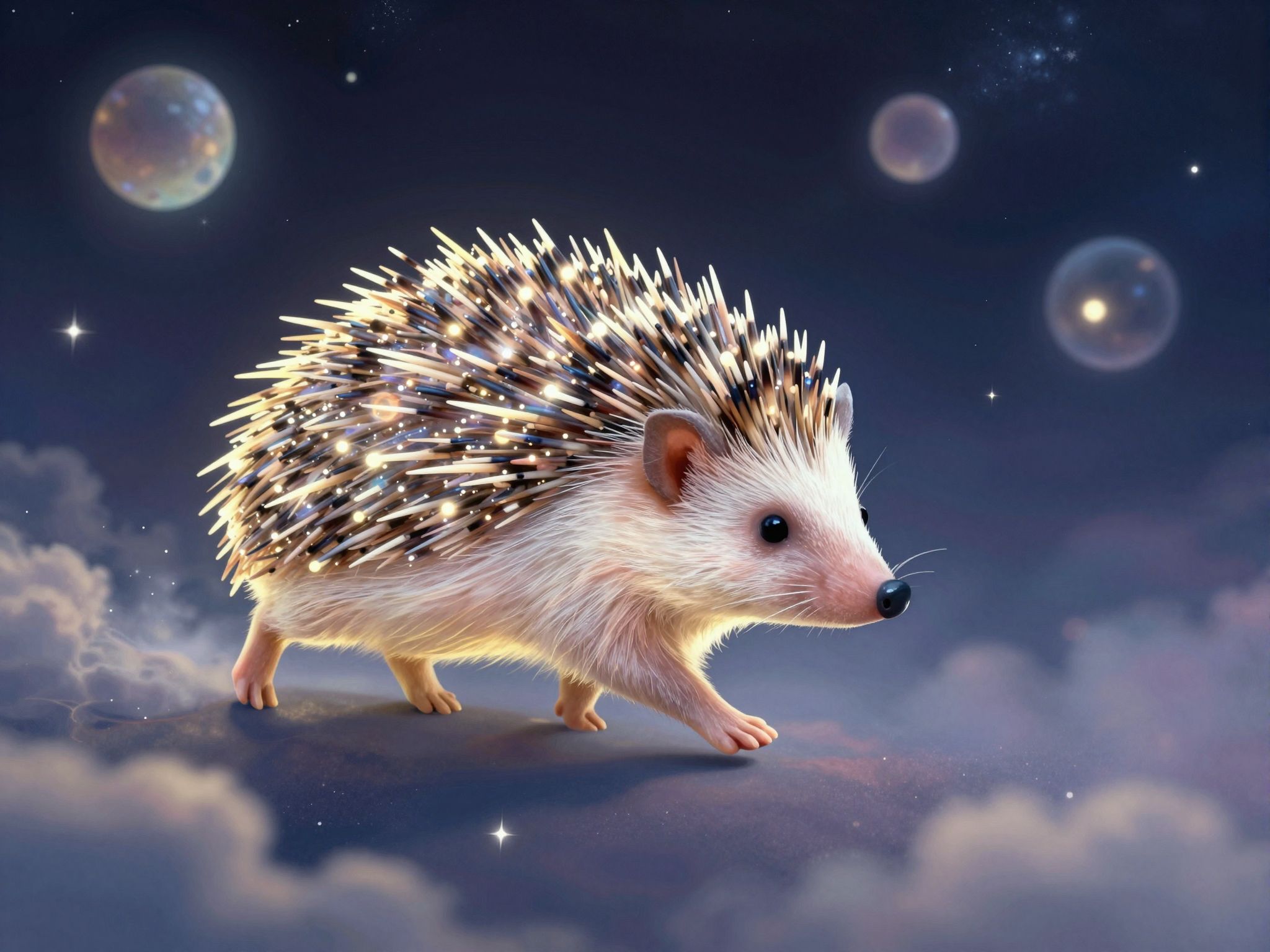 Az álombeli sündisznó lassú, de biztos előrehaladást jelképez.