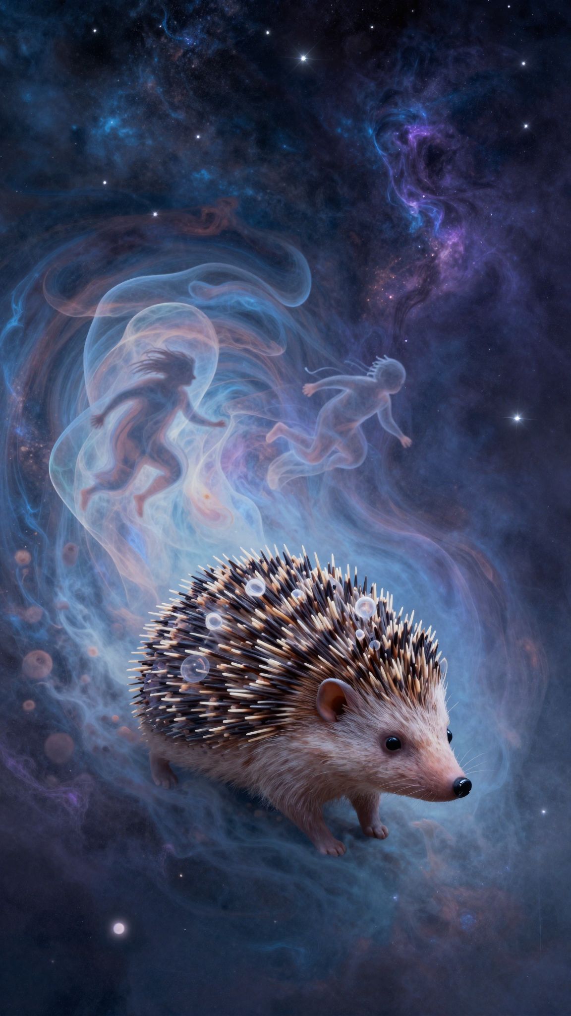 Az üldöző sündisznó a belső konfliktusok jelképe lehet.