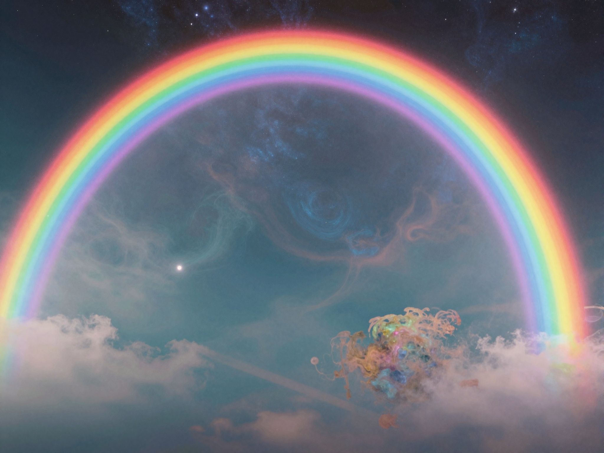 A szivárvány a remény és teljesség ősi szimbóluma.