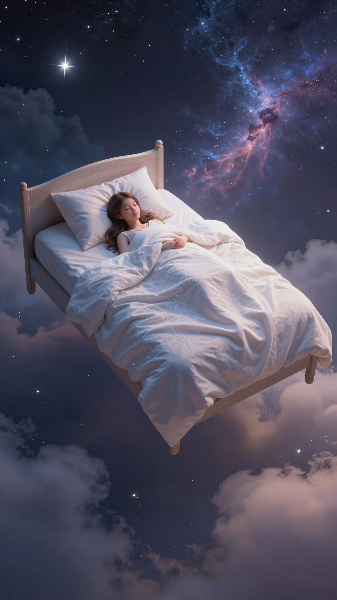 Az ágyazott pihenőágy a lelki béke szimbóluma.