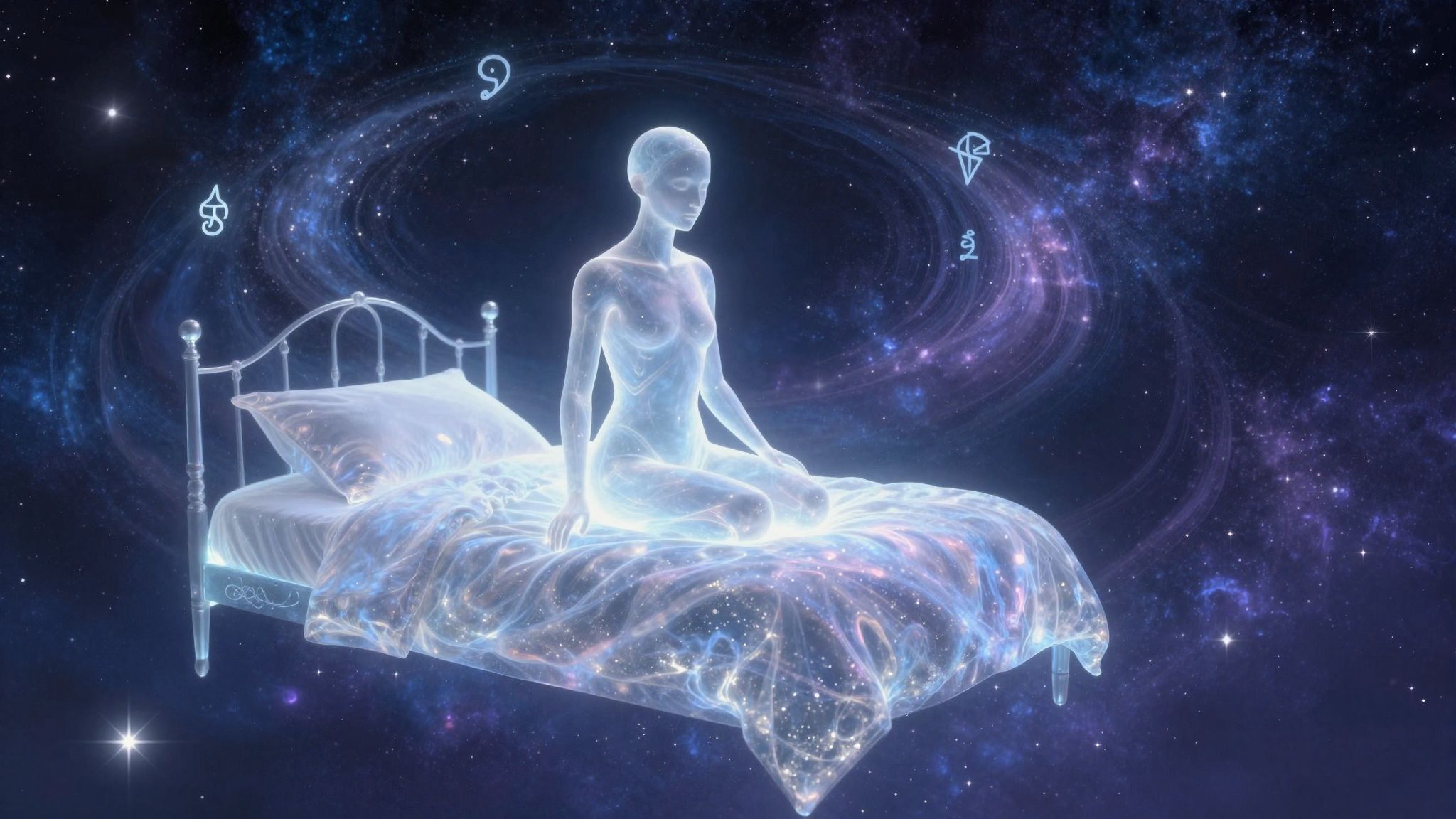 Az ágyadnál álló alak szavai mély tudatalatti üzenetek lehetnek.