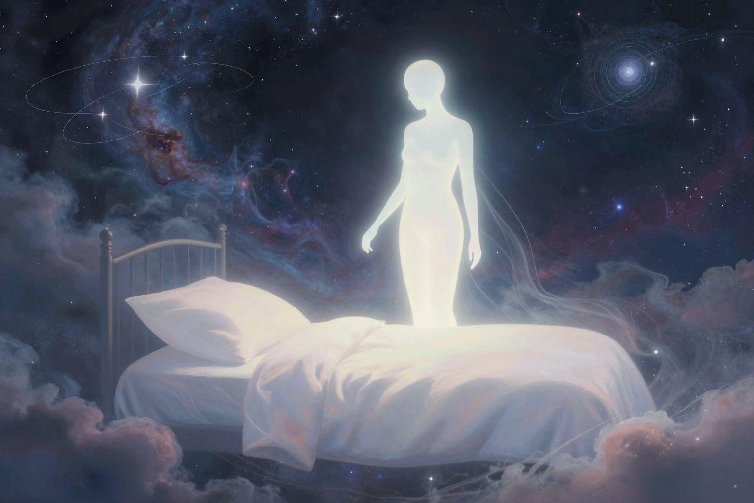 Az ágyadnál álló alak érzelmi állapotodat tükrözi.