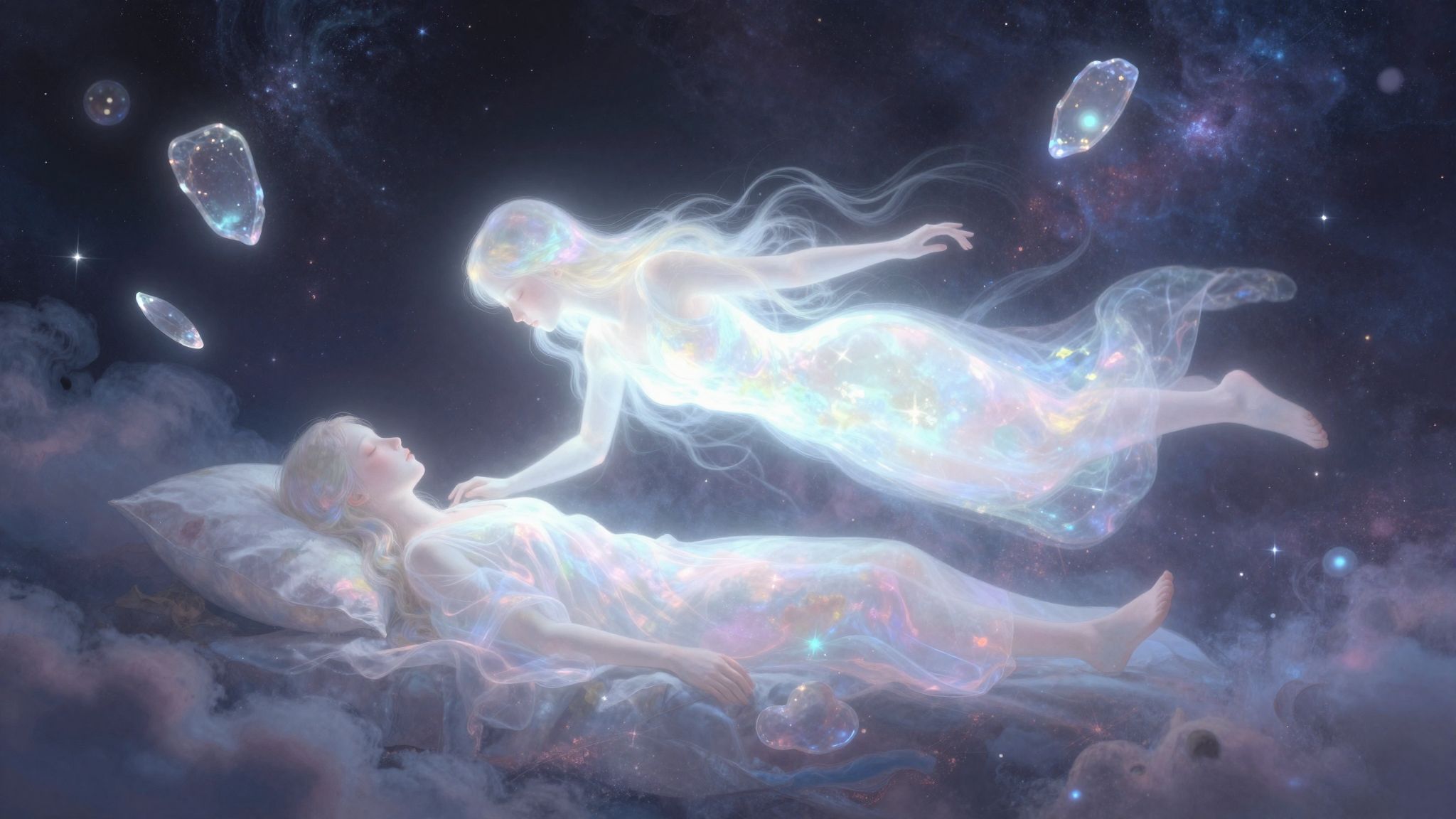 Az ágyadnál álló halott személy üzenetet hozhat.