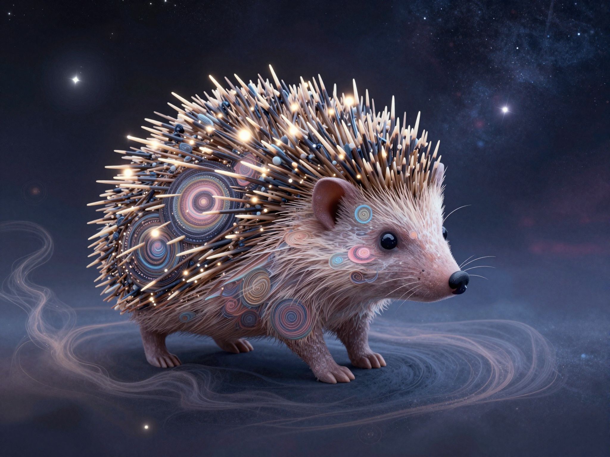 A sündisznó Ázsiában védekezést és önvédelem szimbóluma álomban.