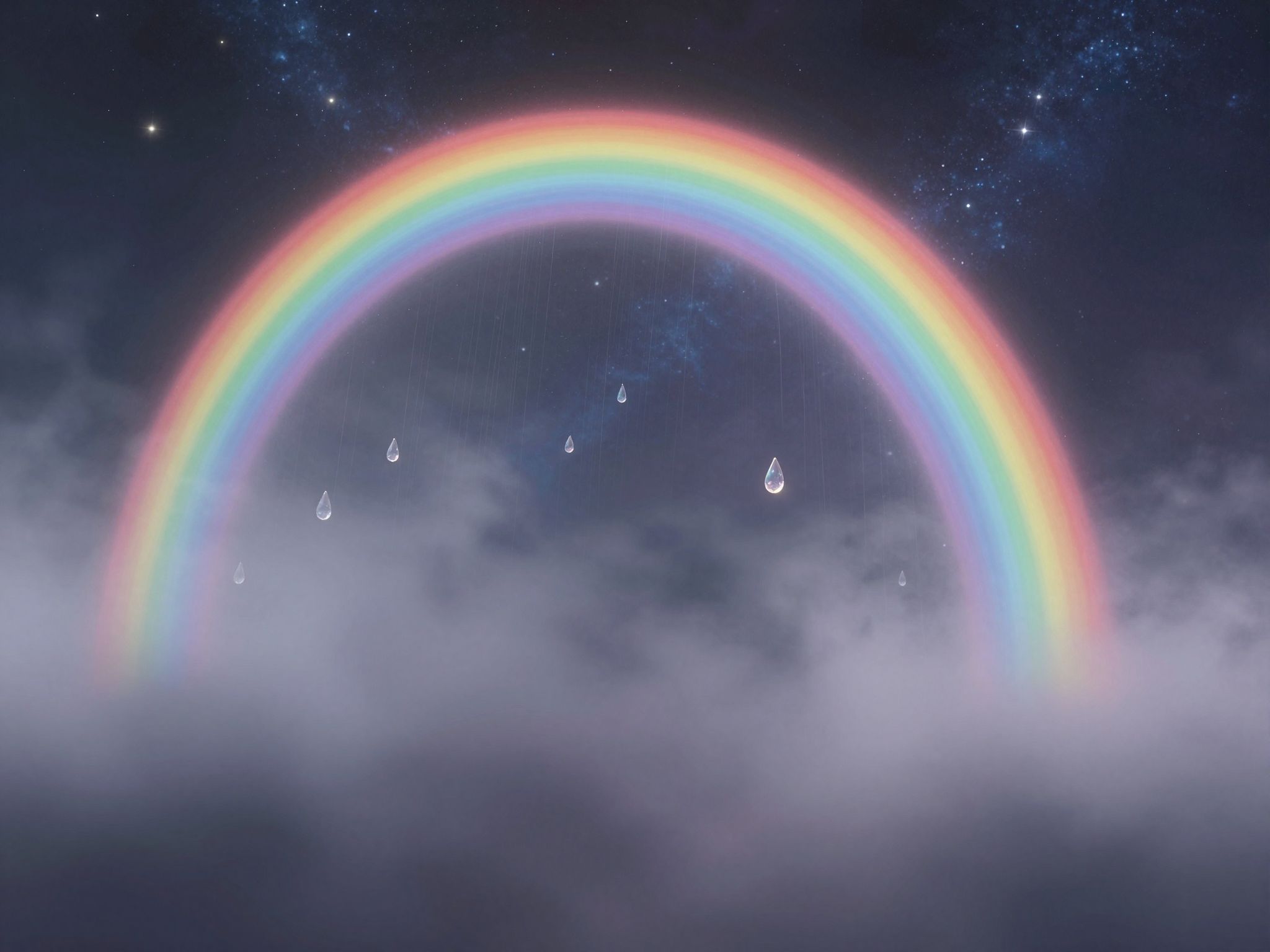 Az eső utáni szivárvány a remény és újrakezdés jelkép.