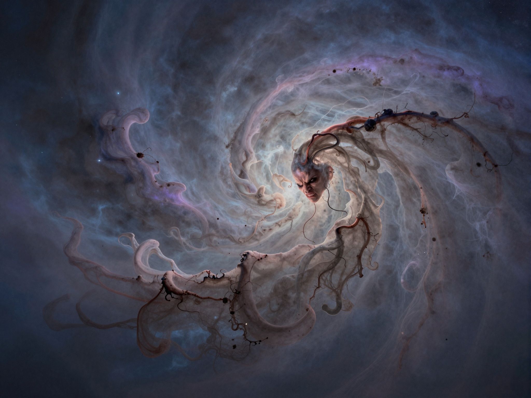 Az elfojtott verekedés belső feszültség és düh jele lehet.