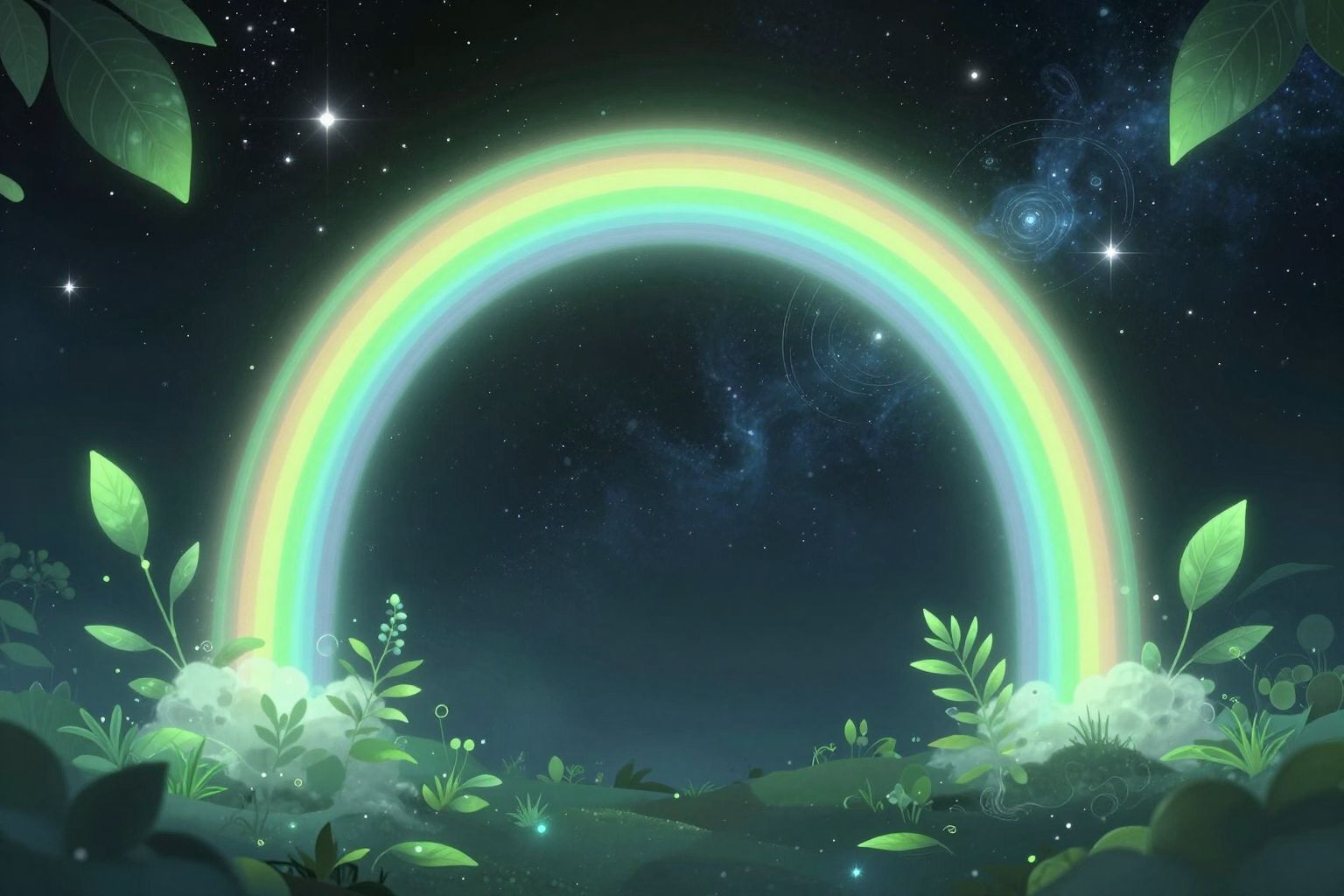 A zöld szivárvány a gyógyulás és újrakezdés szimbóluma.