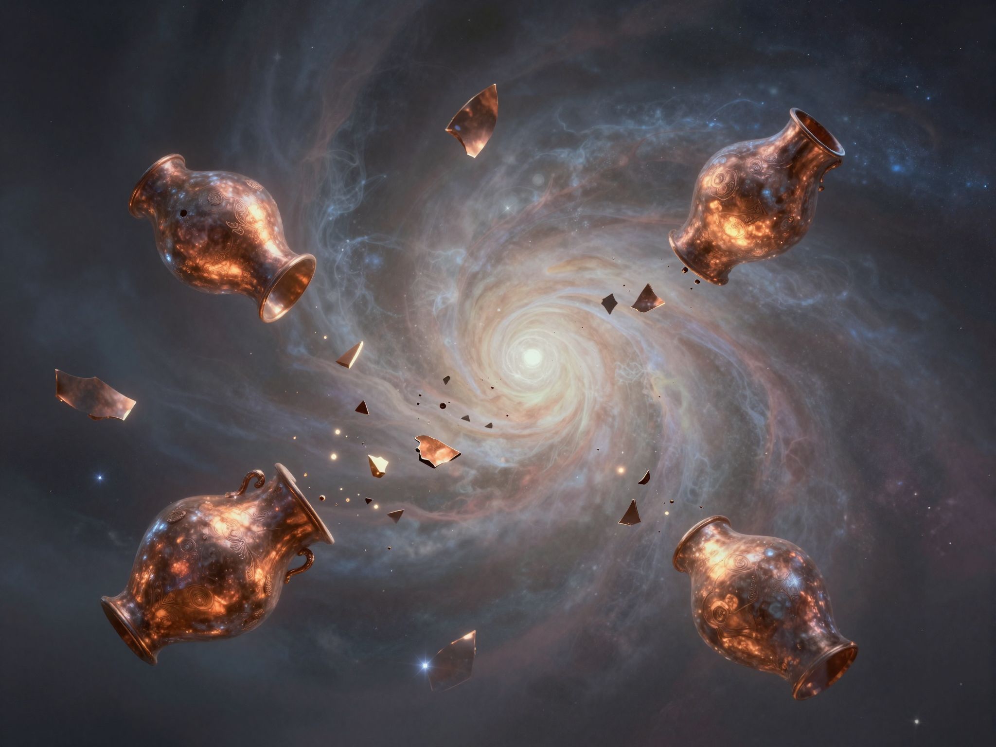 A réz edény törése az élet stabilitásának megingását jelzi.