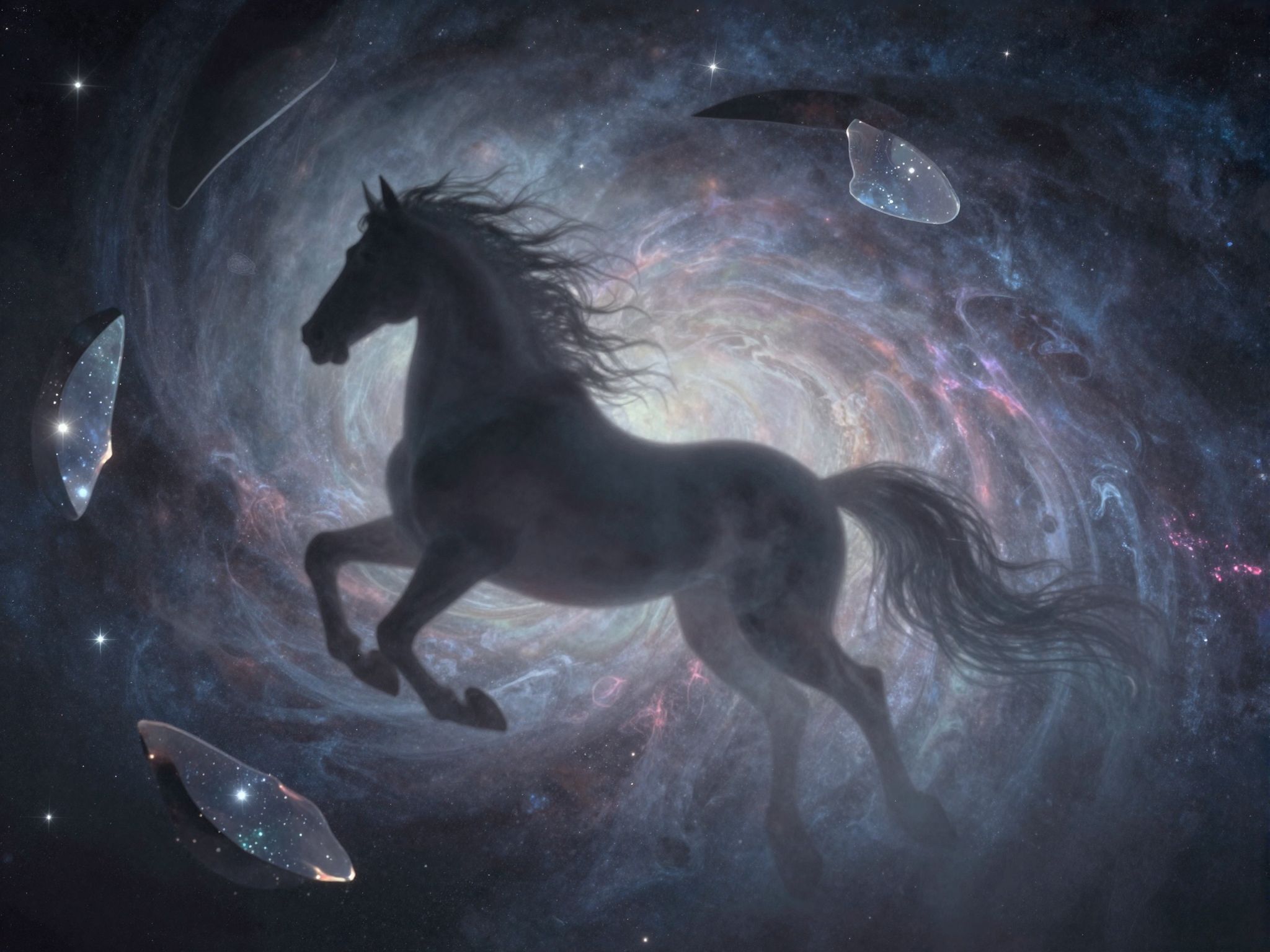 A menekülő huszár az elkerülés és felelősségvállalás hiányát jelzi.