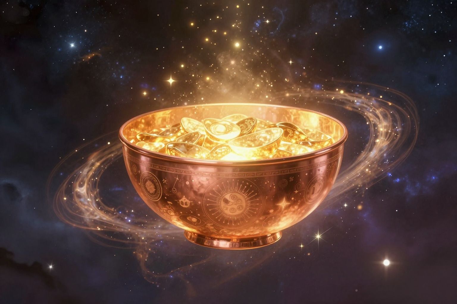 A réz tál álomban a bőség és jólét szimbóluma.