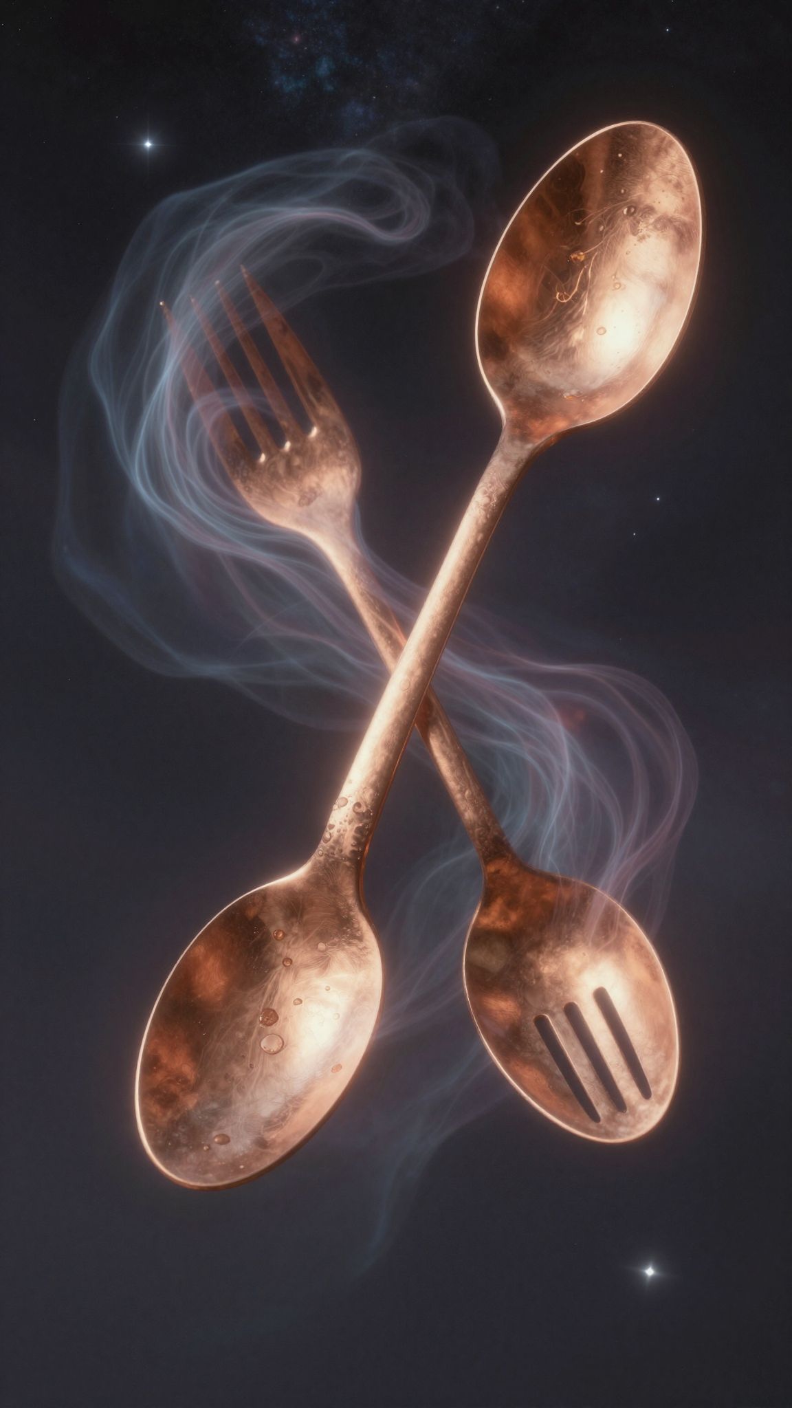 A réz kanál álomban a családi étkezés harmóniáját jelzi.