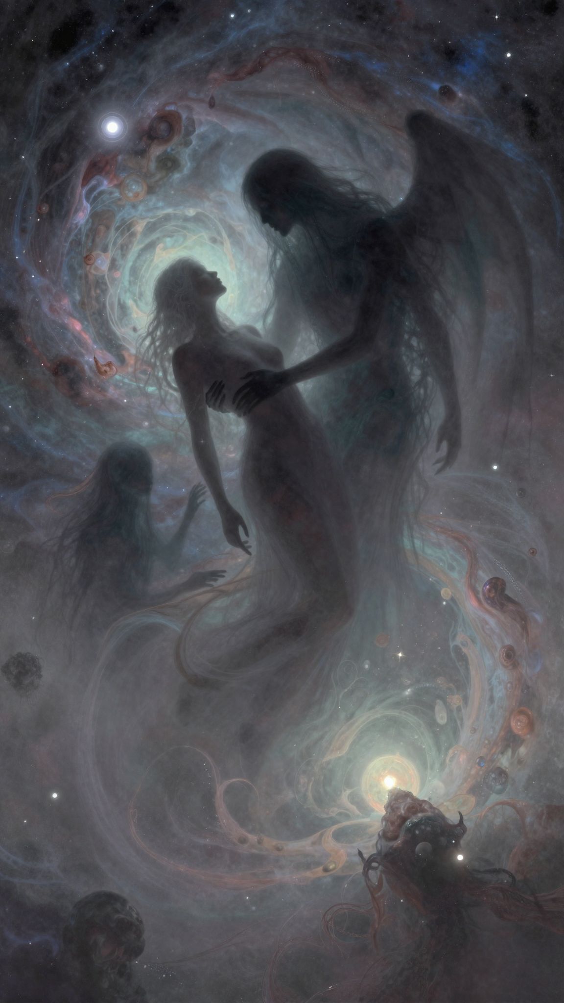 A 7. álomban a szellemek a belső félelmek jelképei.