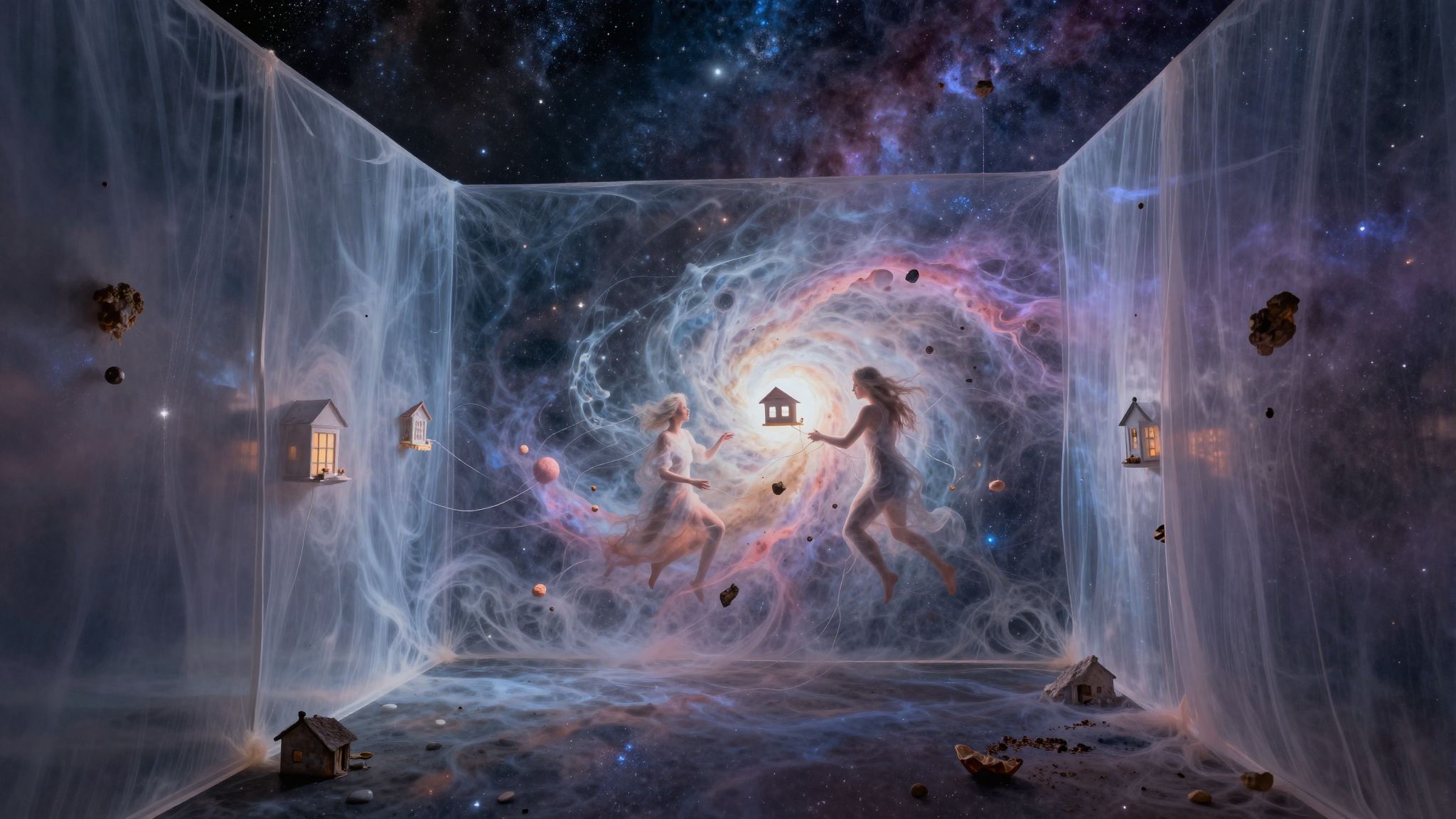 Az otthon falai az elfojtott szabadságvágy szimbólumai.