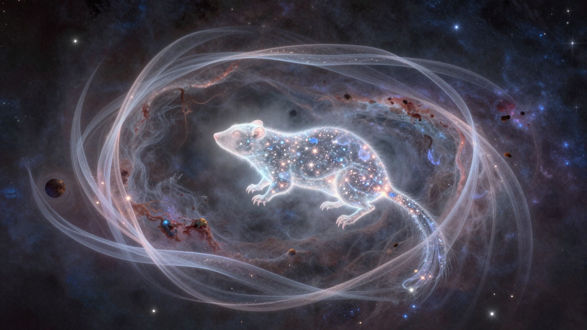 A cickány elkapása az élet hatalmának és kontrolljának jelképe.