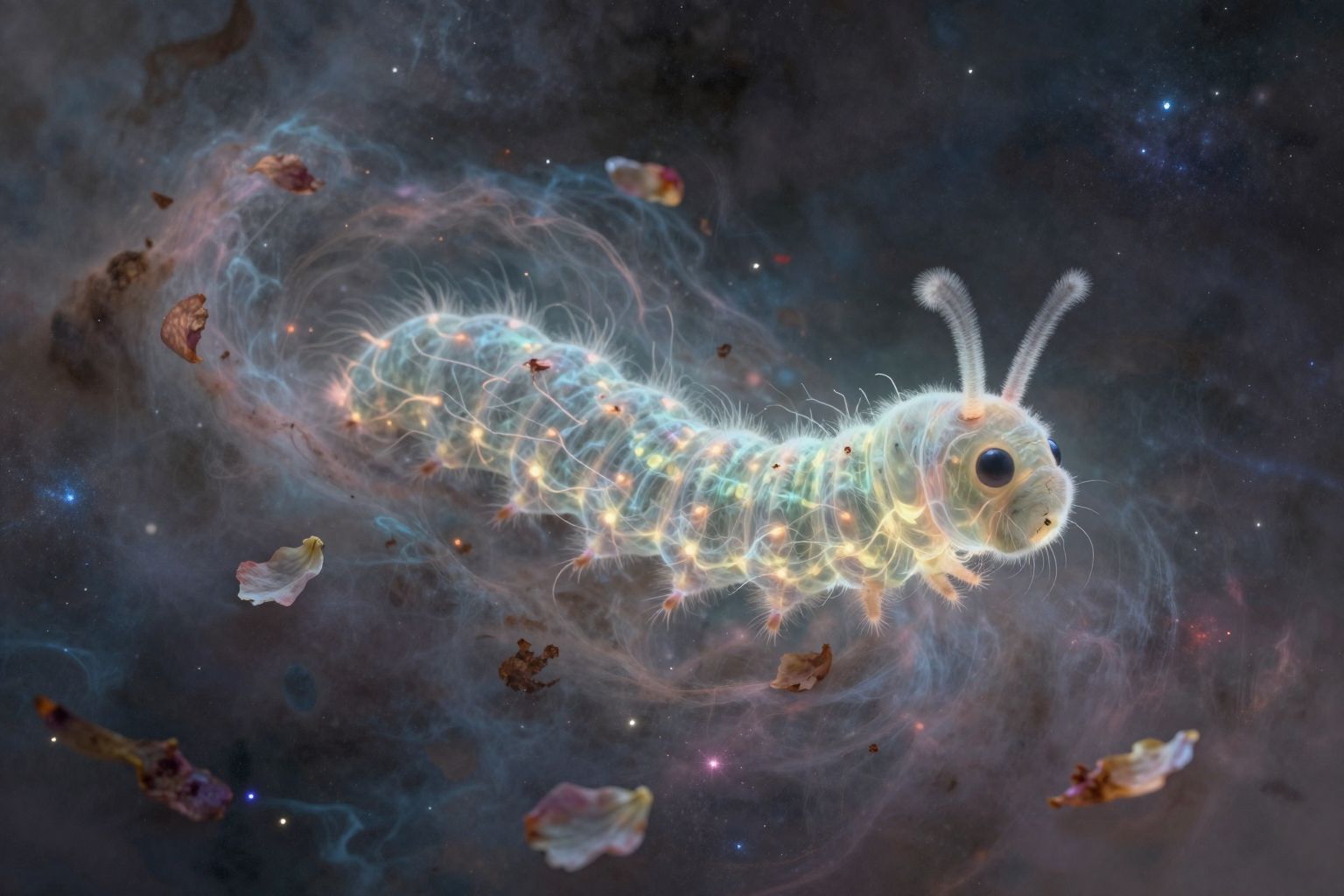 A hernyó álma az elhanyagolt belső vágyakat tükrözi.