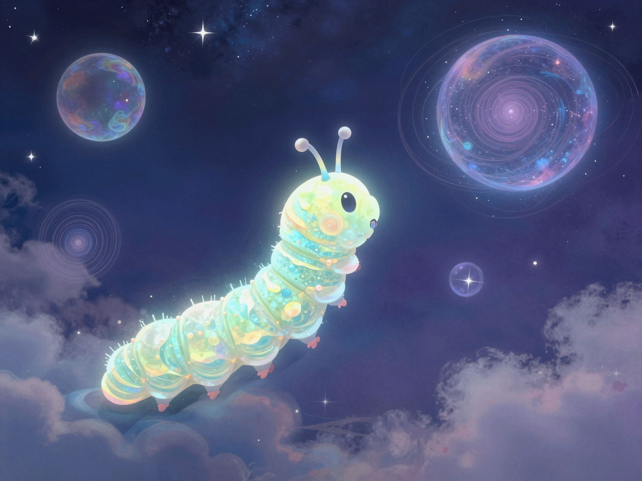 A hernyó álom türelemre és fokozatos fejlődésre ösztönöz.