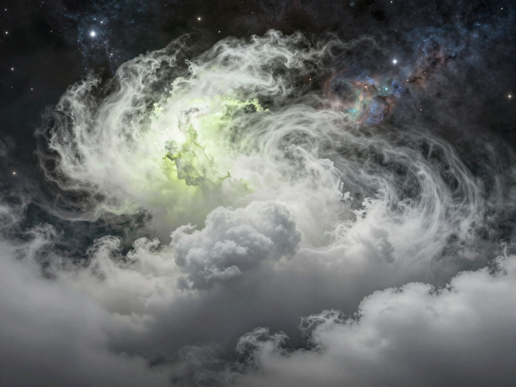 A mészvihar álomban a belső konfliktusok elengedését jelzi.