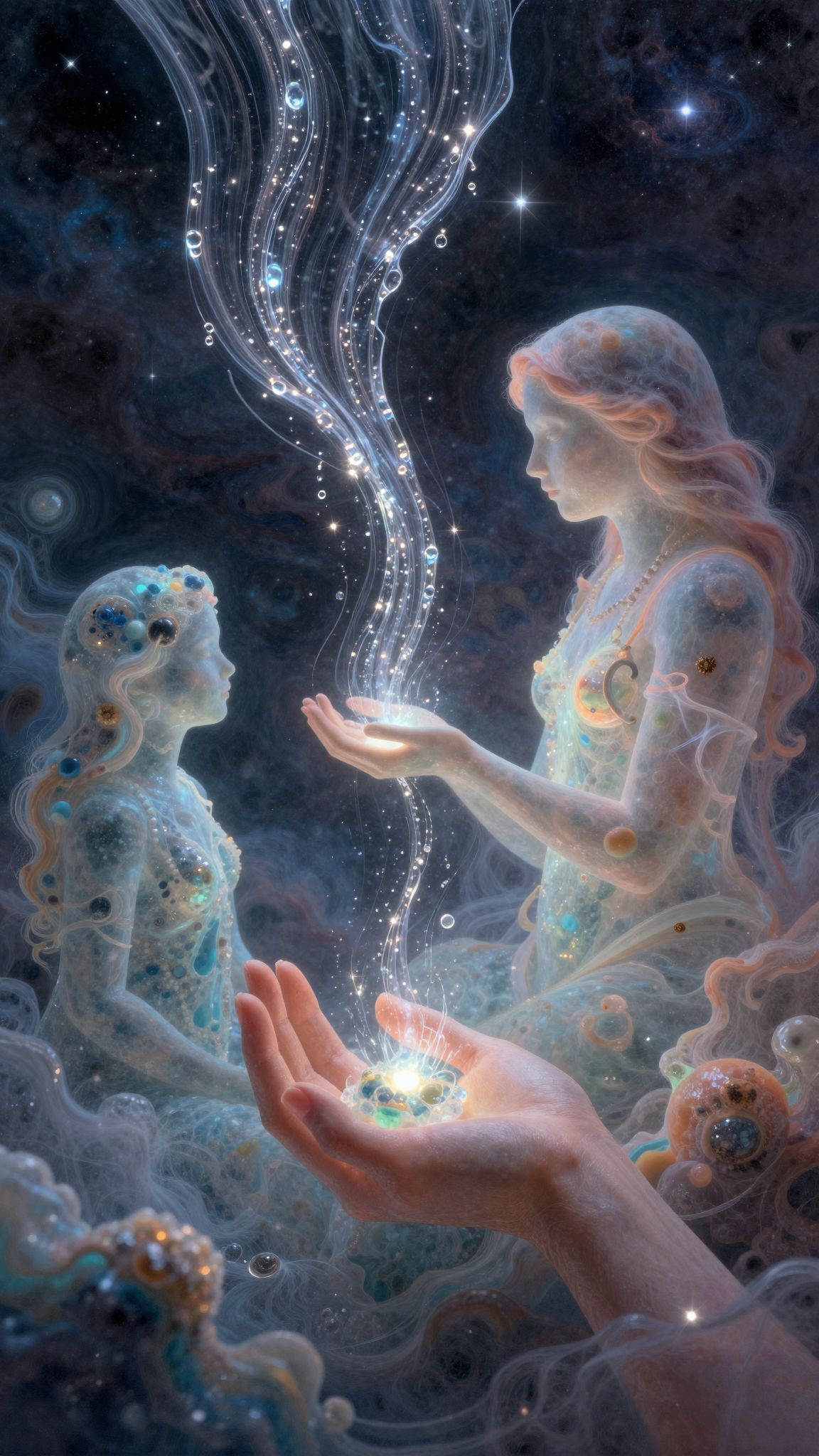 Ásványvízzel locsolás álmában a lélek tisztulását jelzi.