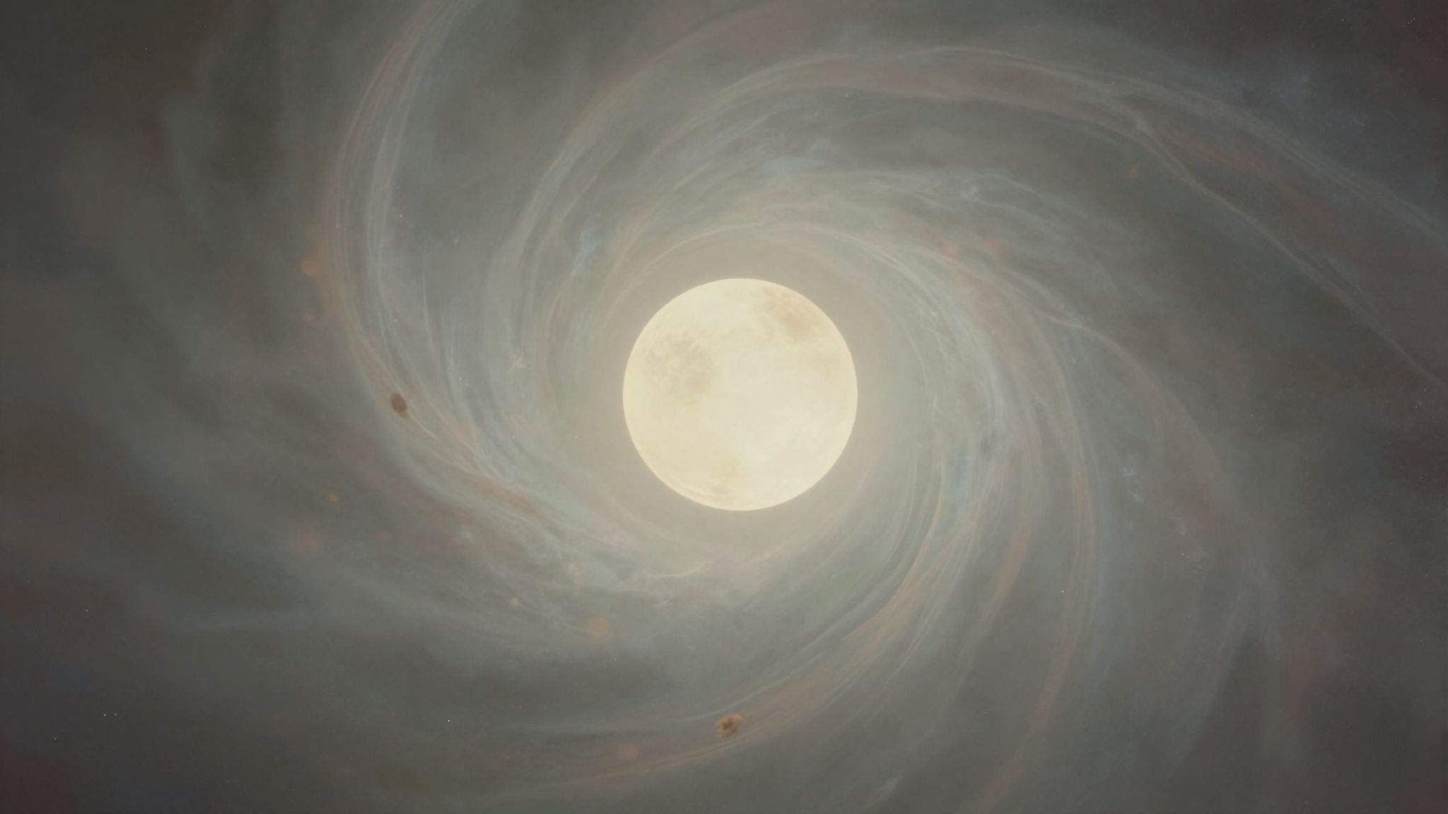 Az elveszett műhold az élet bizonytalanságát szimbolizálja.