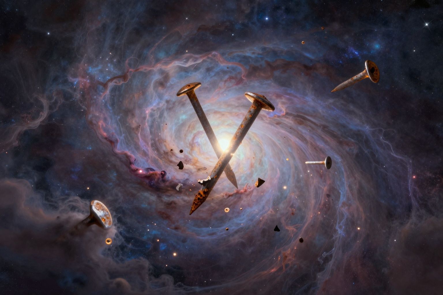 A rozsdás szög álomban múltbeli sebek és változások szimbóluma.