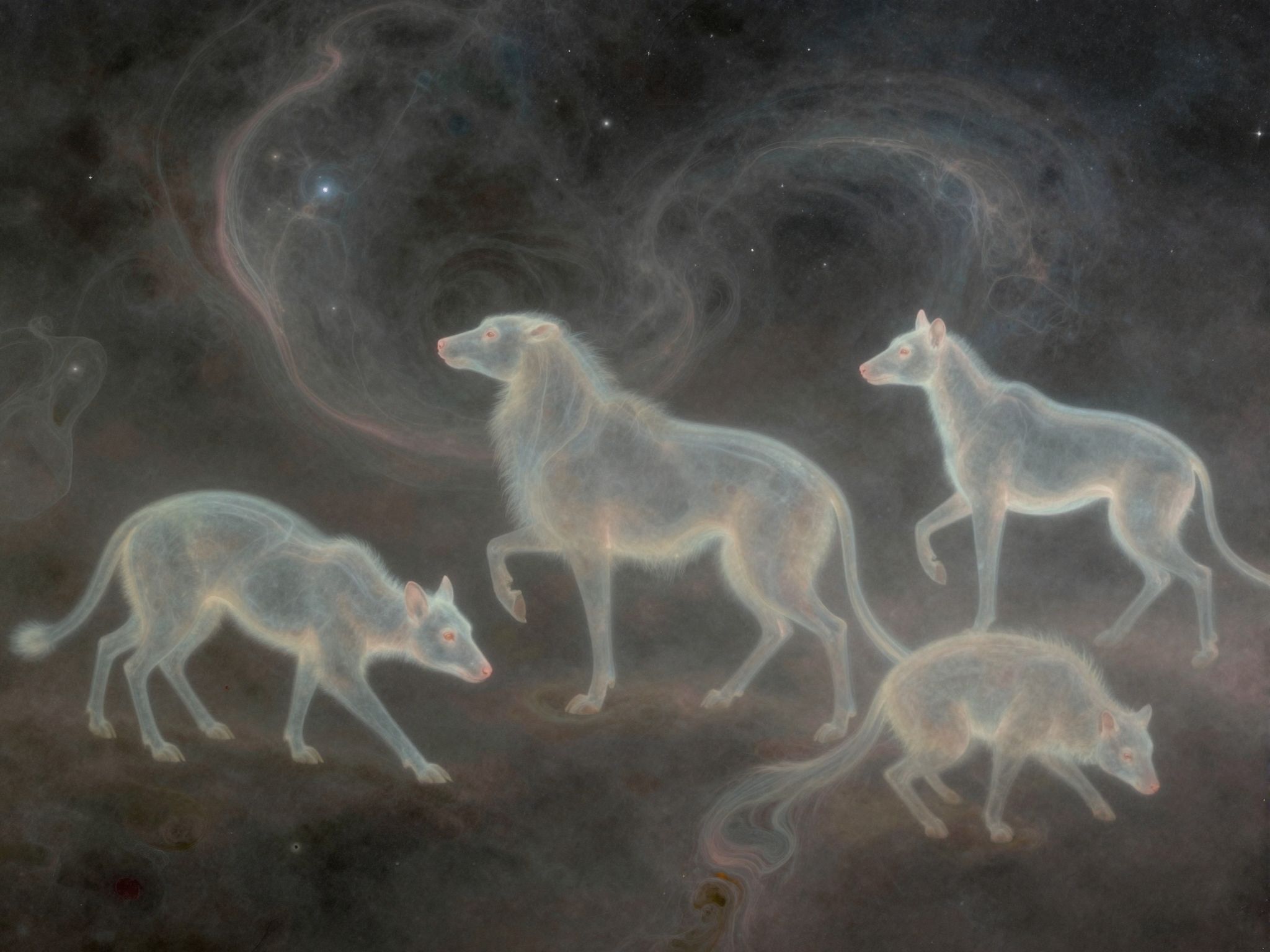 Állatok taposása álomban az ösztönök és félelmek küzdelme.