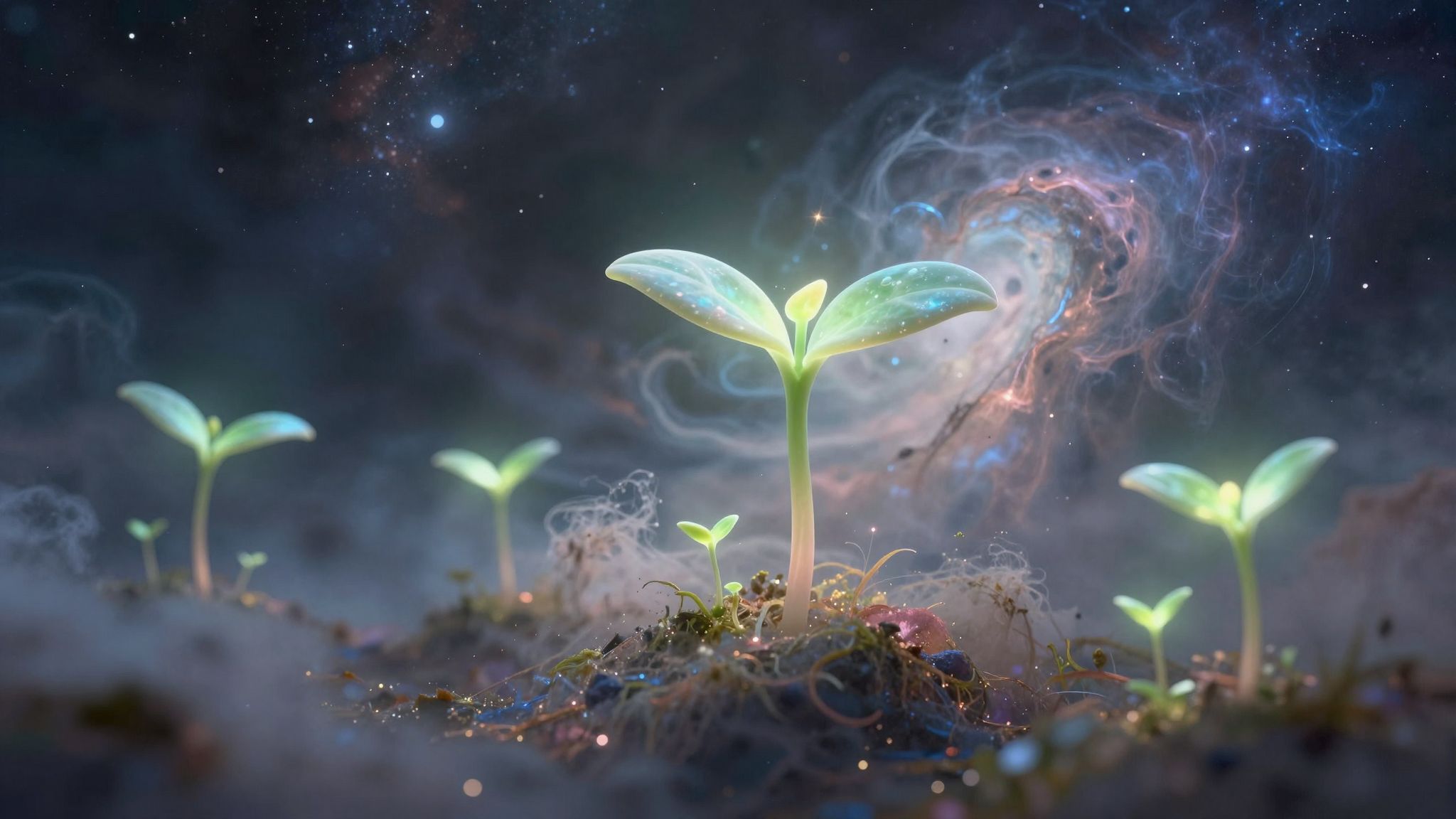 A csíra álomban az új energiák és fejlődés szimbóluma.