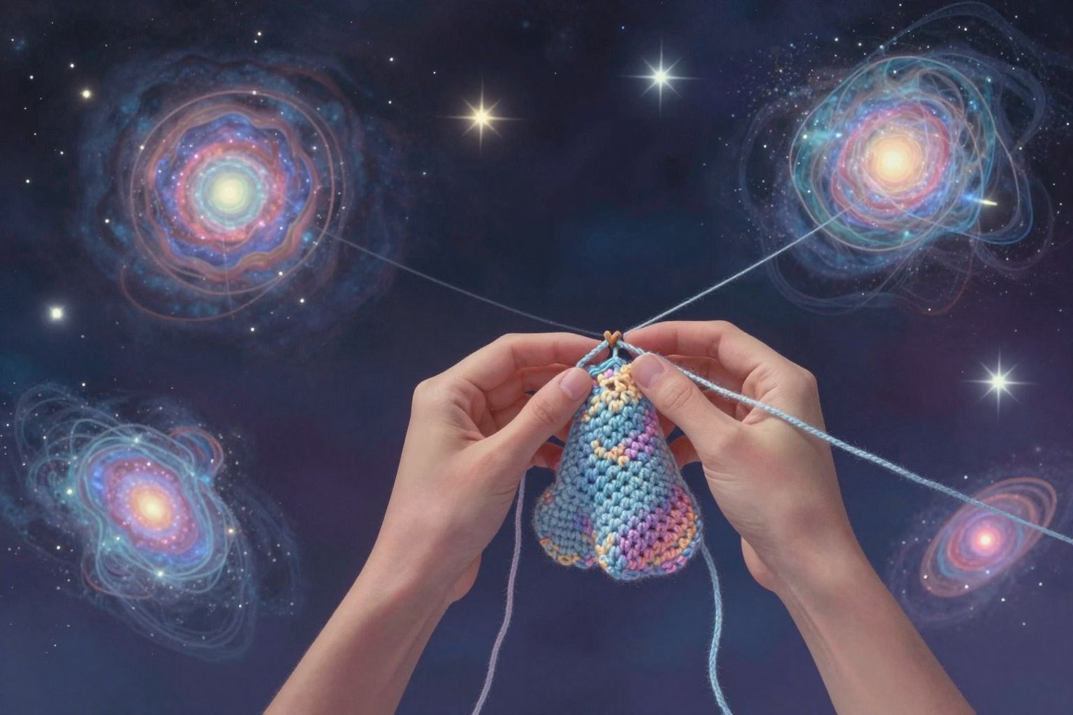 A horgolás álomban a belső harmónia keresését jelzi.