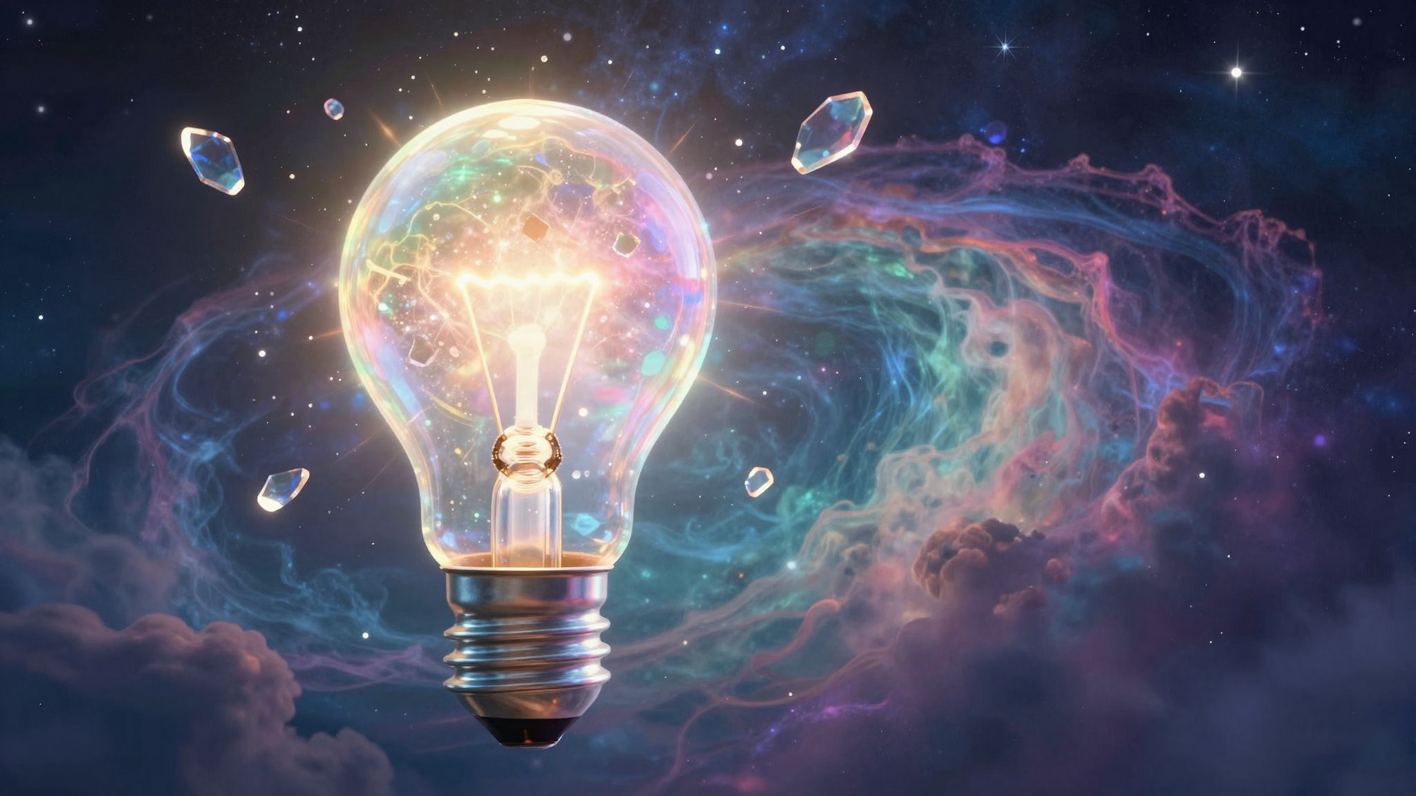 A villanykörte robbanása a radikális változás szimbóluma.