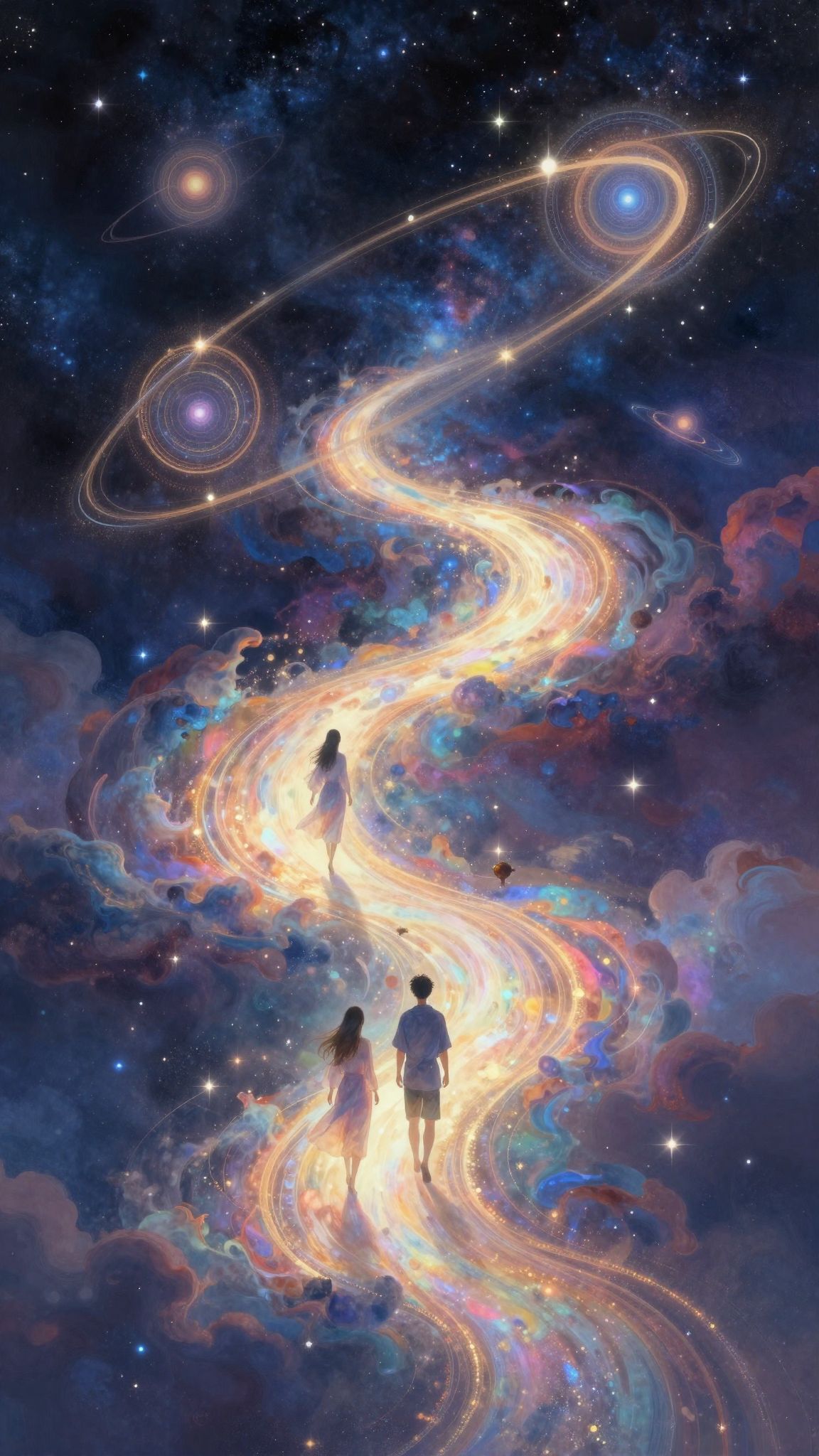 Az élettárssal való utazás az összhang és közös cél szimbóluma.